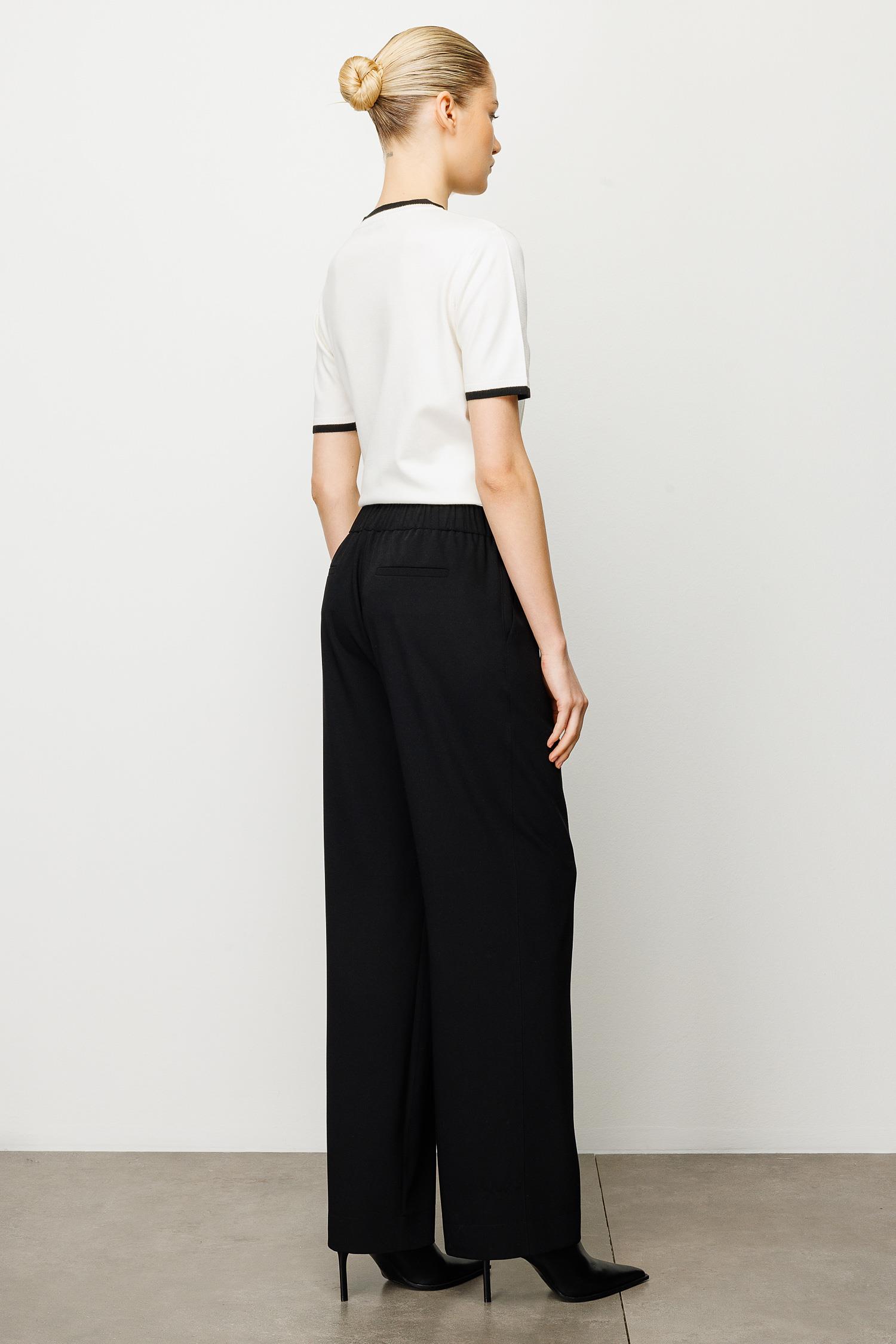 Elastan Kemerli Cepli Bol Pantolon