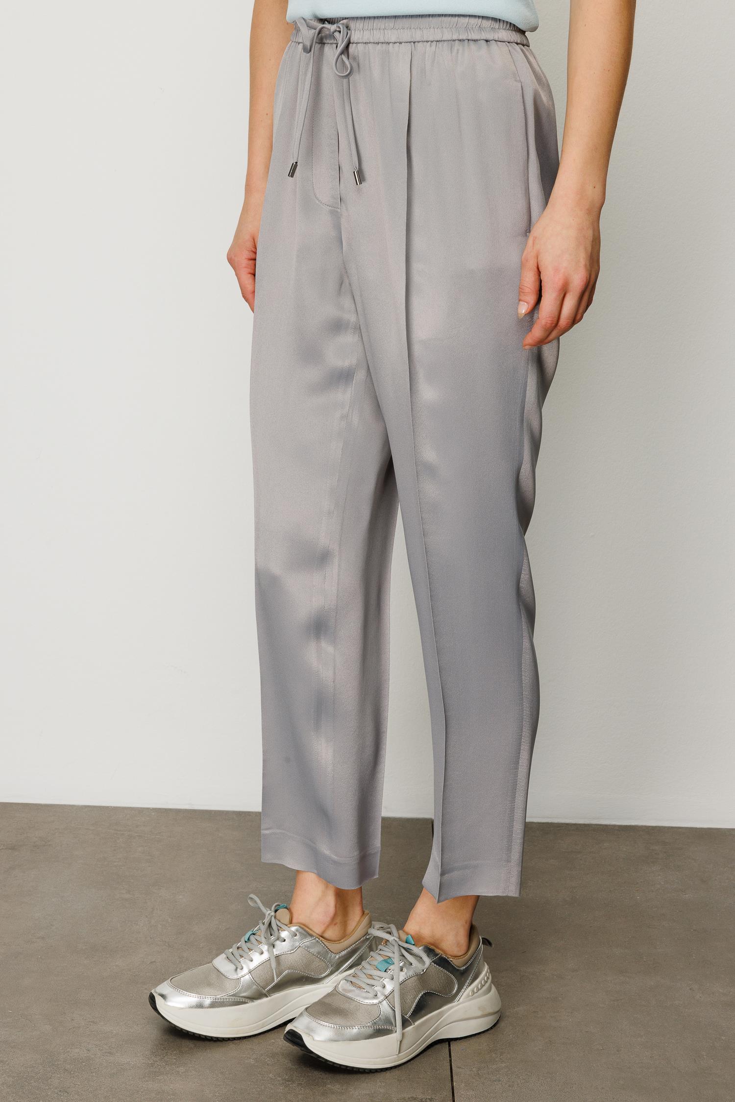 Elastan Kemerli Cepli Pantolon