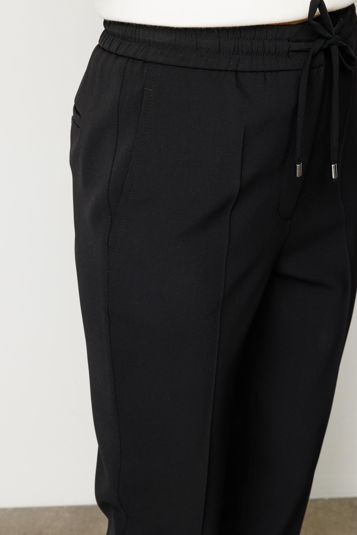 Elastan Kemerli Cepli Pantolon