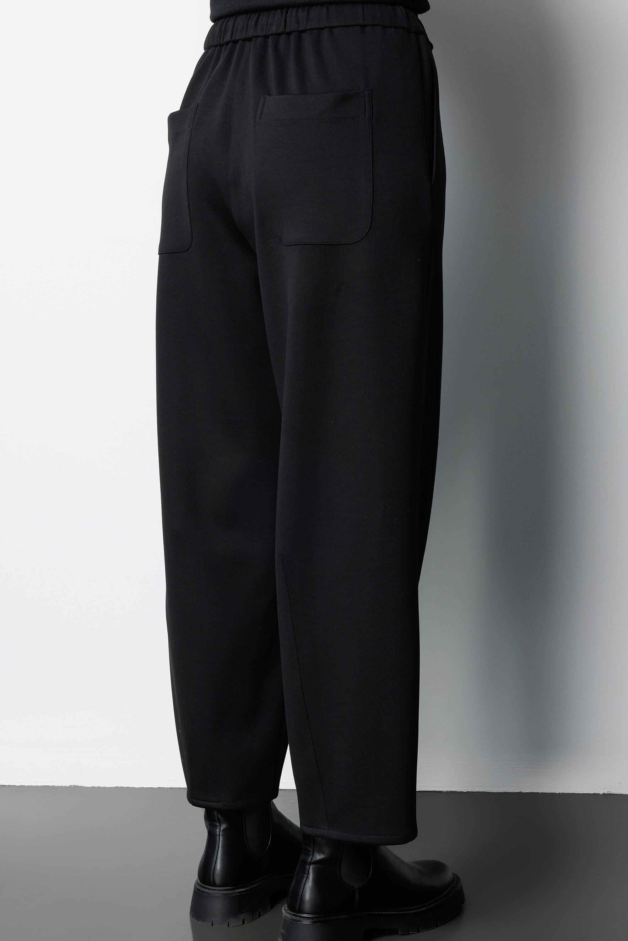 Elastan Kemerli Pensli Sweat Pantolon