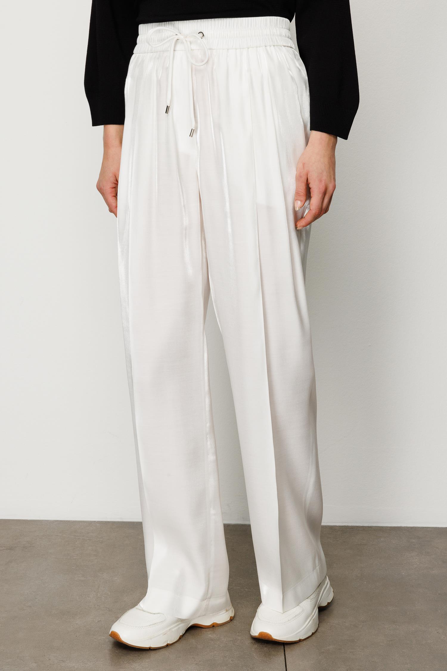 ELASTAN KEMERLİ PİLELİ PANTOLON