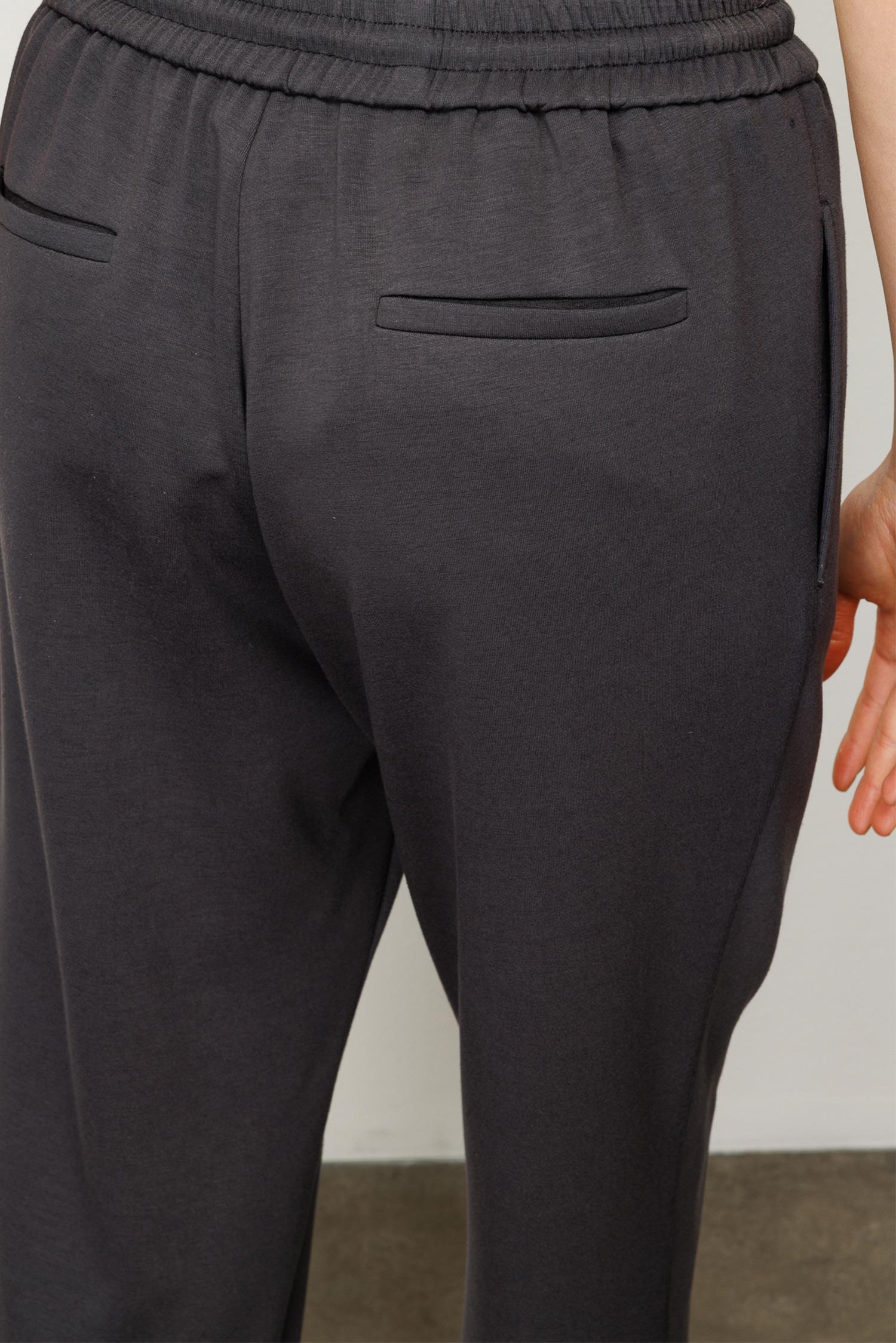 Elastan Kemerli Sweat Pantolon