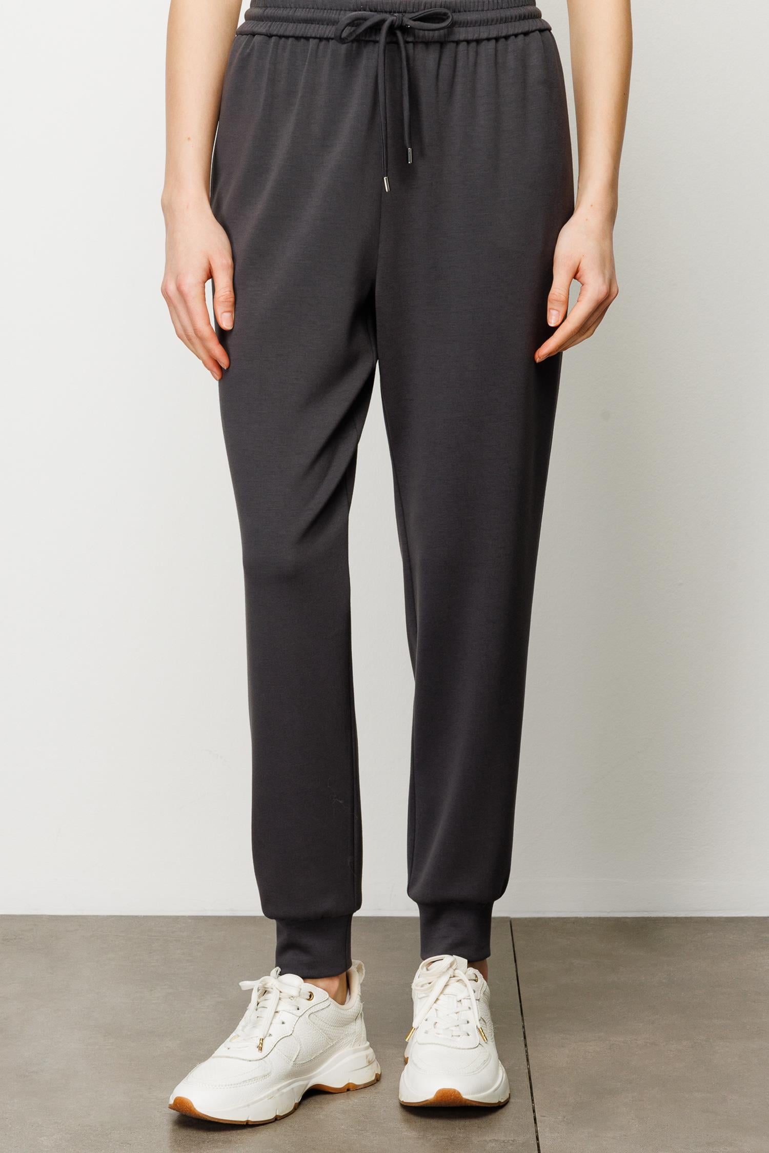 Elastan Kemerli Sweat Pantolon