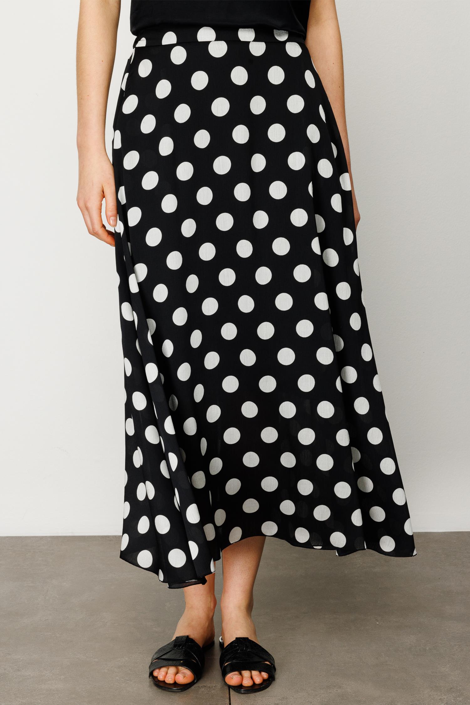 Elastan Kemerli Verev Etek