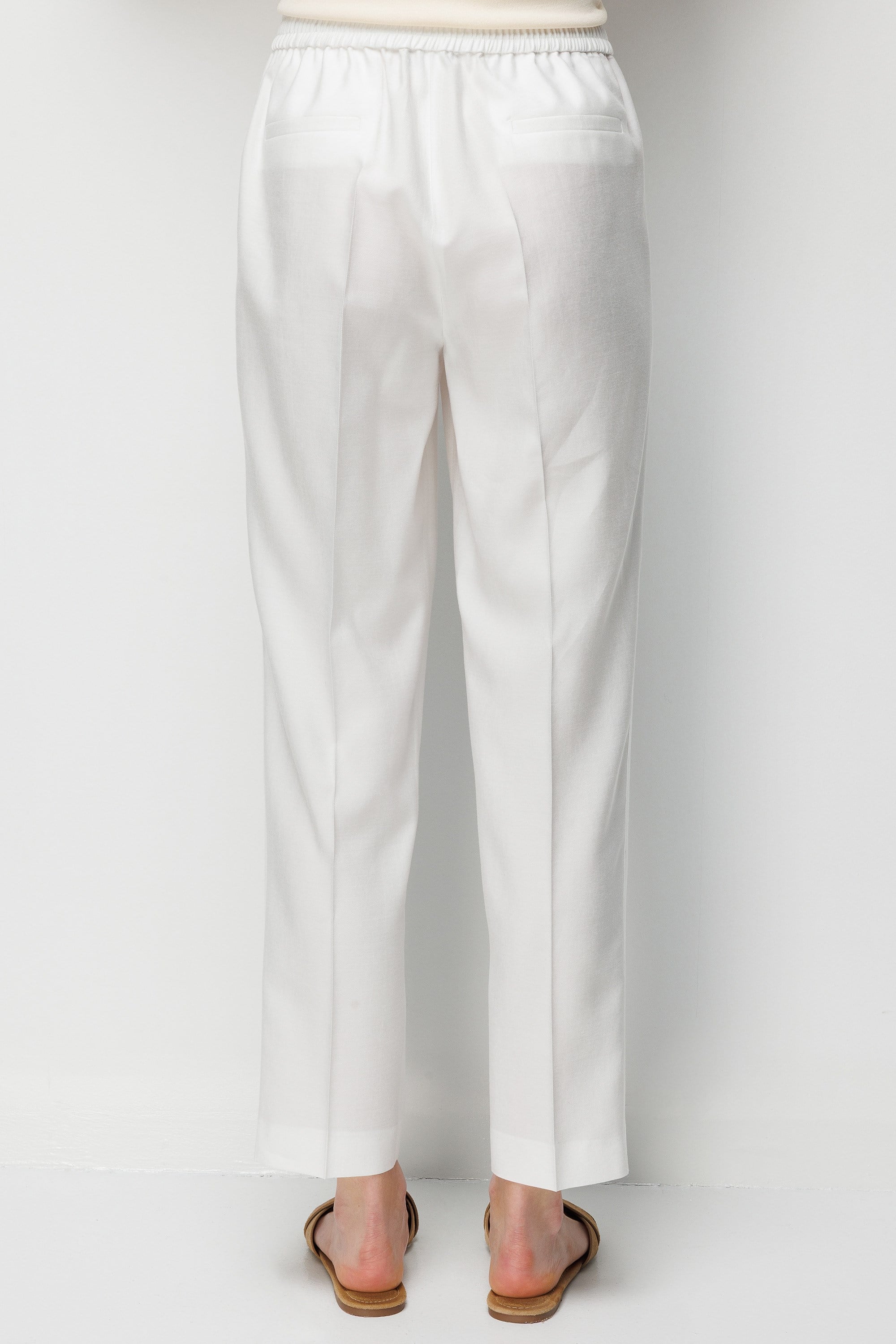 Elastan Kmerli Yanı Şeritli Pantolon