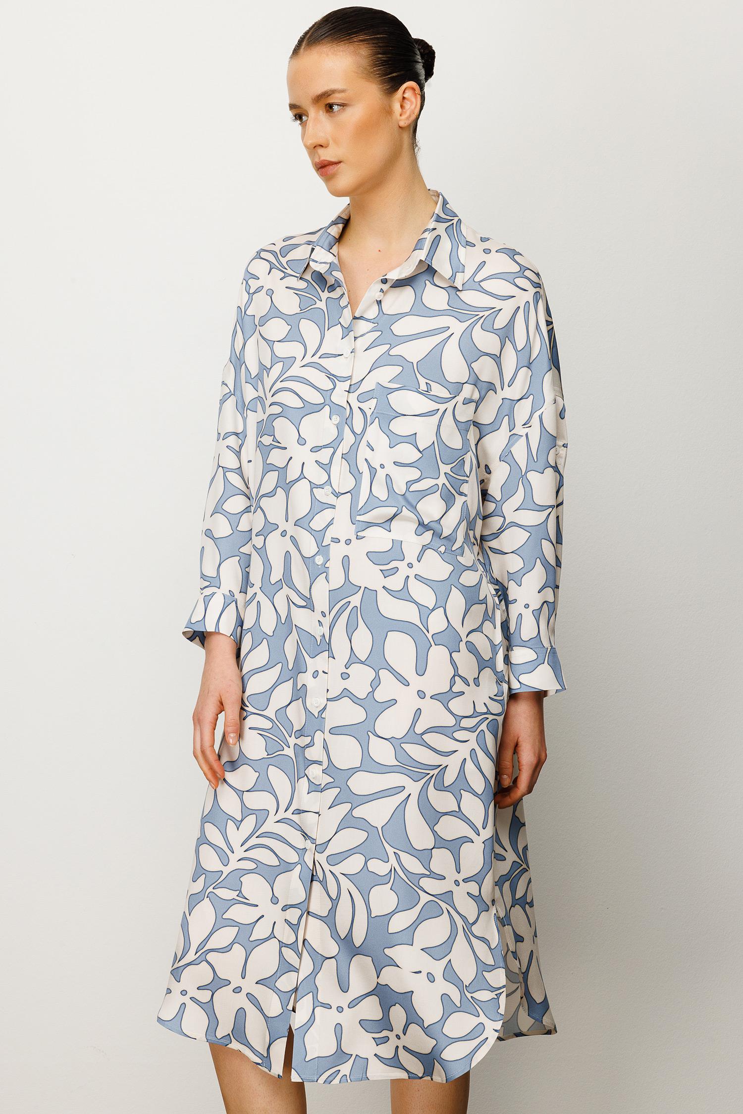 EMPİRME GÖMLEK ELBİSE