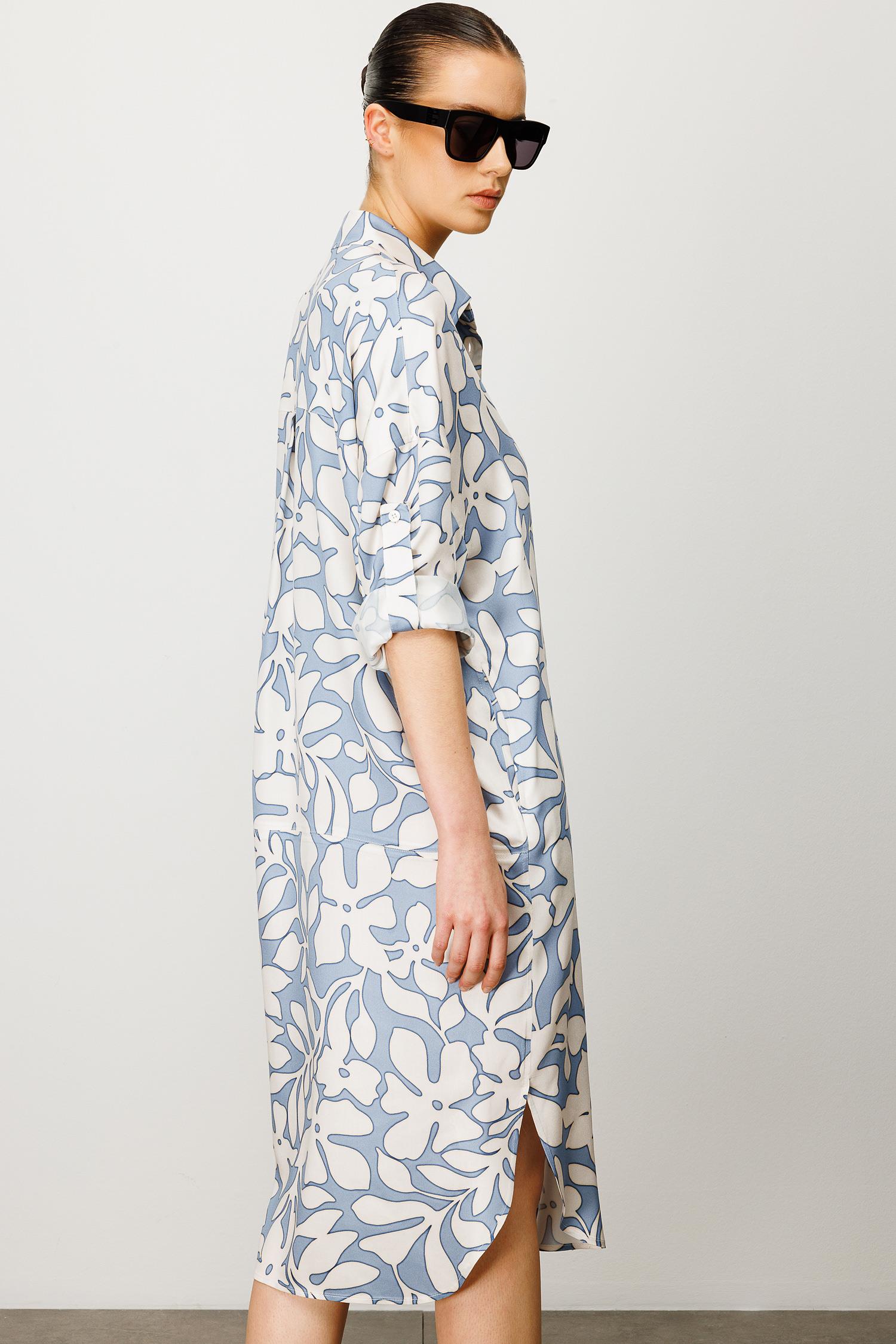 EMPİRME GÖMLEK ELBİSE