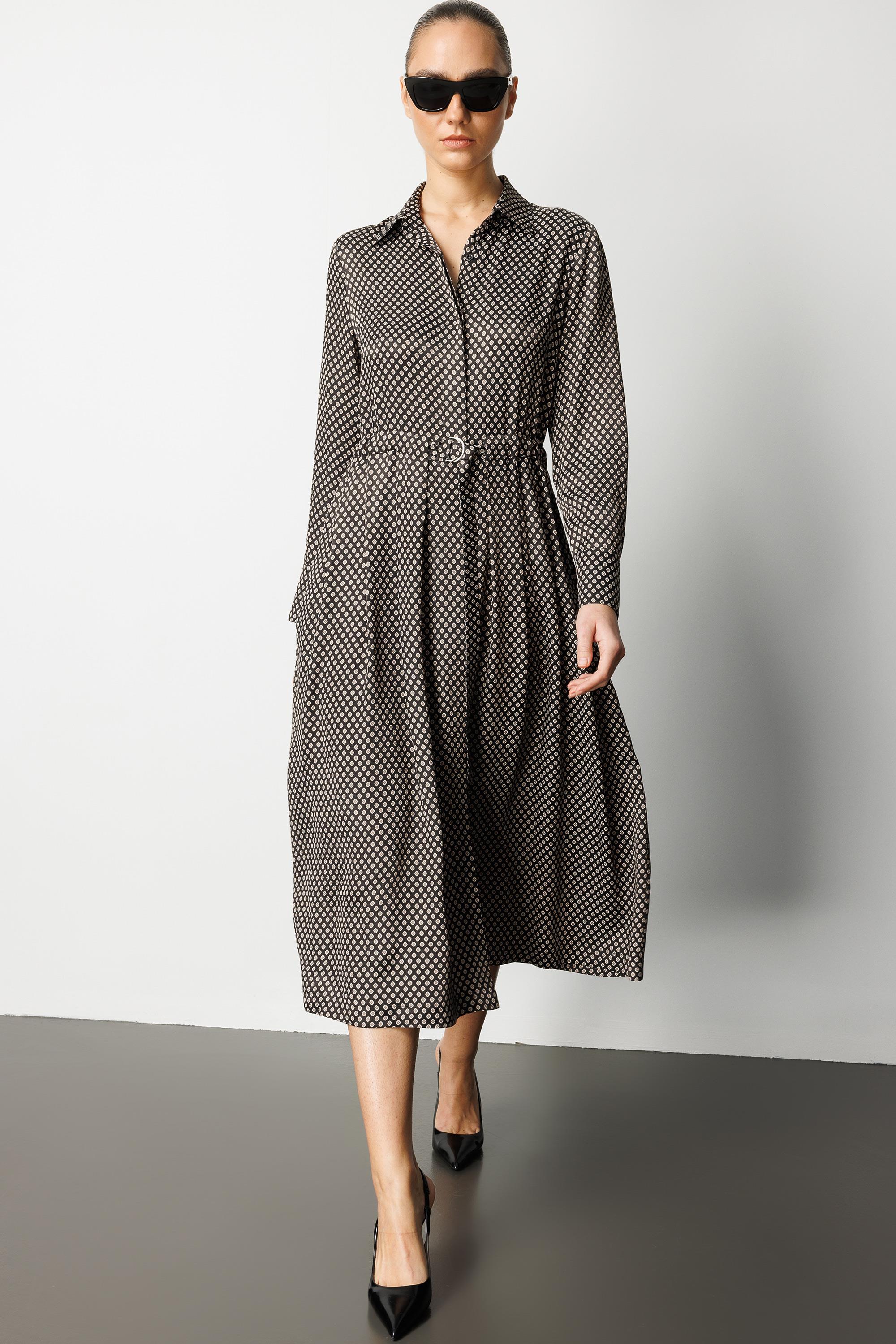 Gizli Pat Empirme Elbise