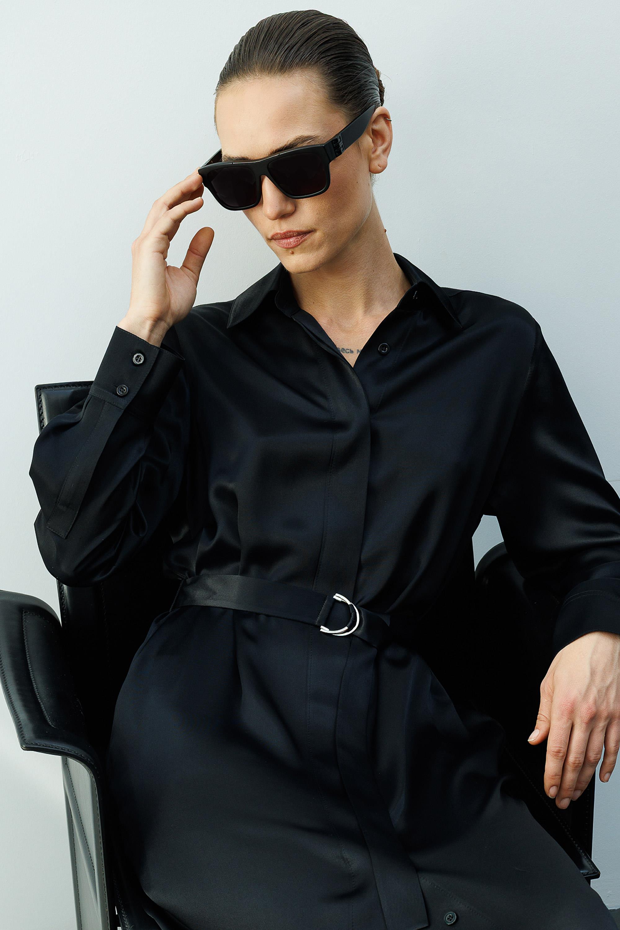 Gizli Pat Kemerli Elbise