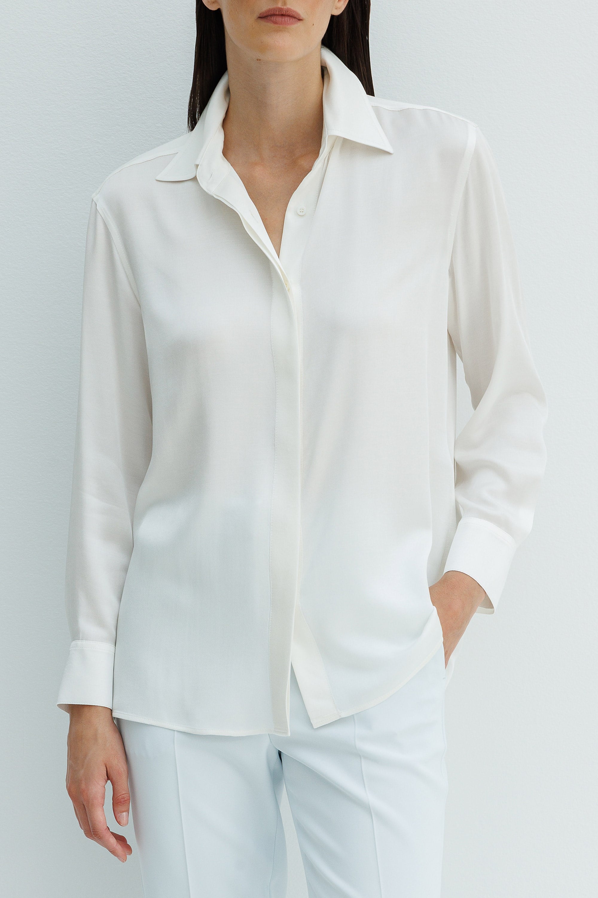 Gizli Pat Uzun Kol Bluz