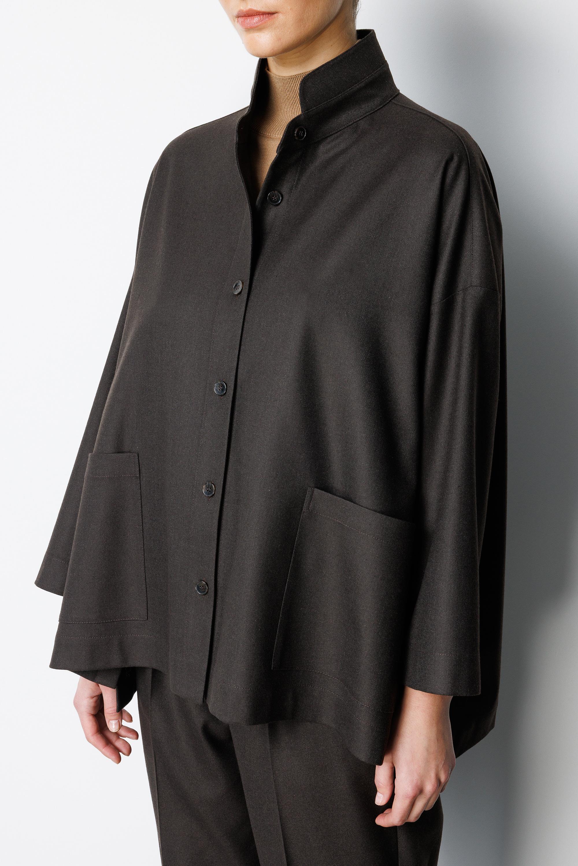 Hakim Yaka Flanel Ceket