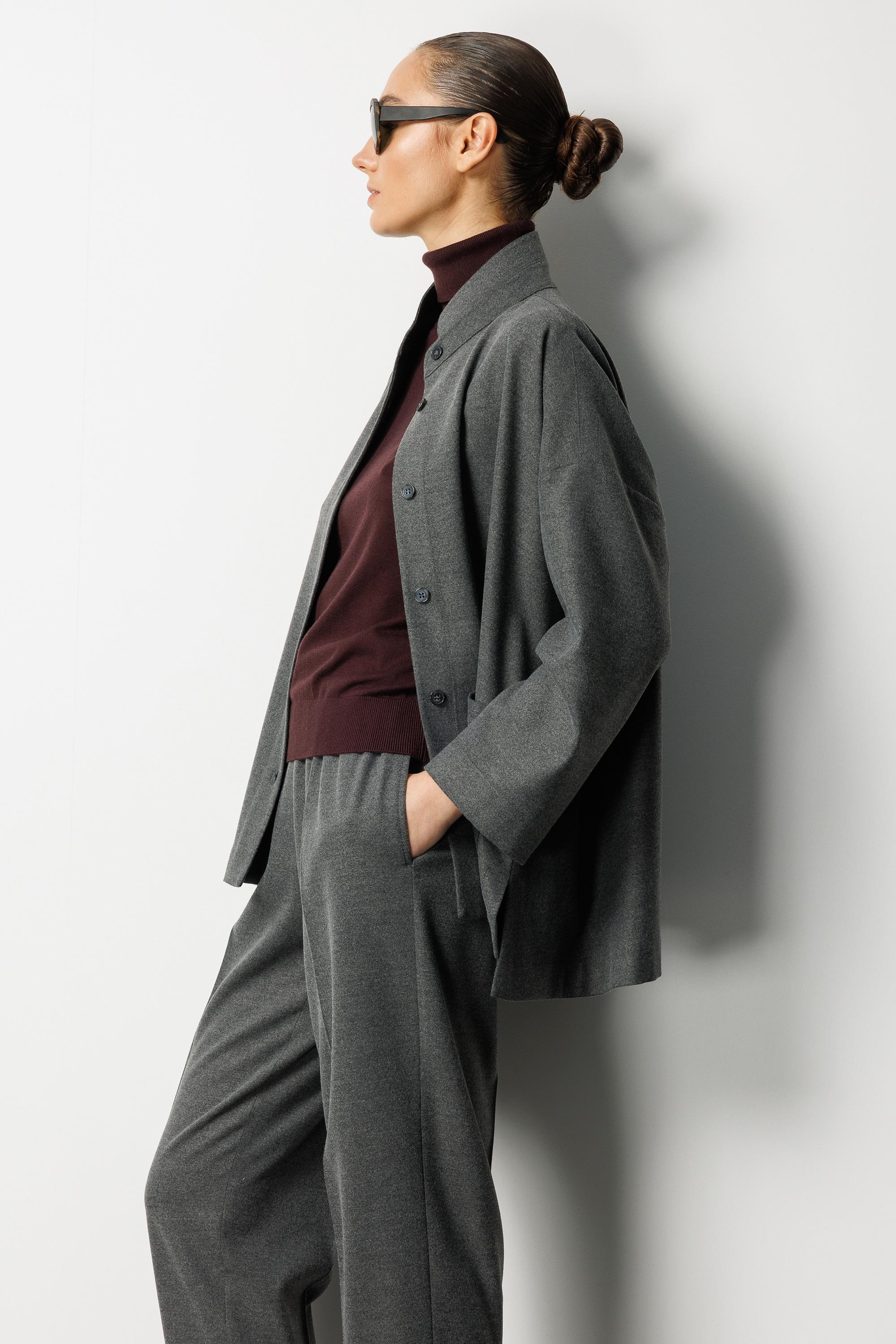 Hakim Yaka Flanel Ceket