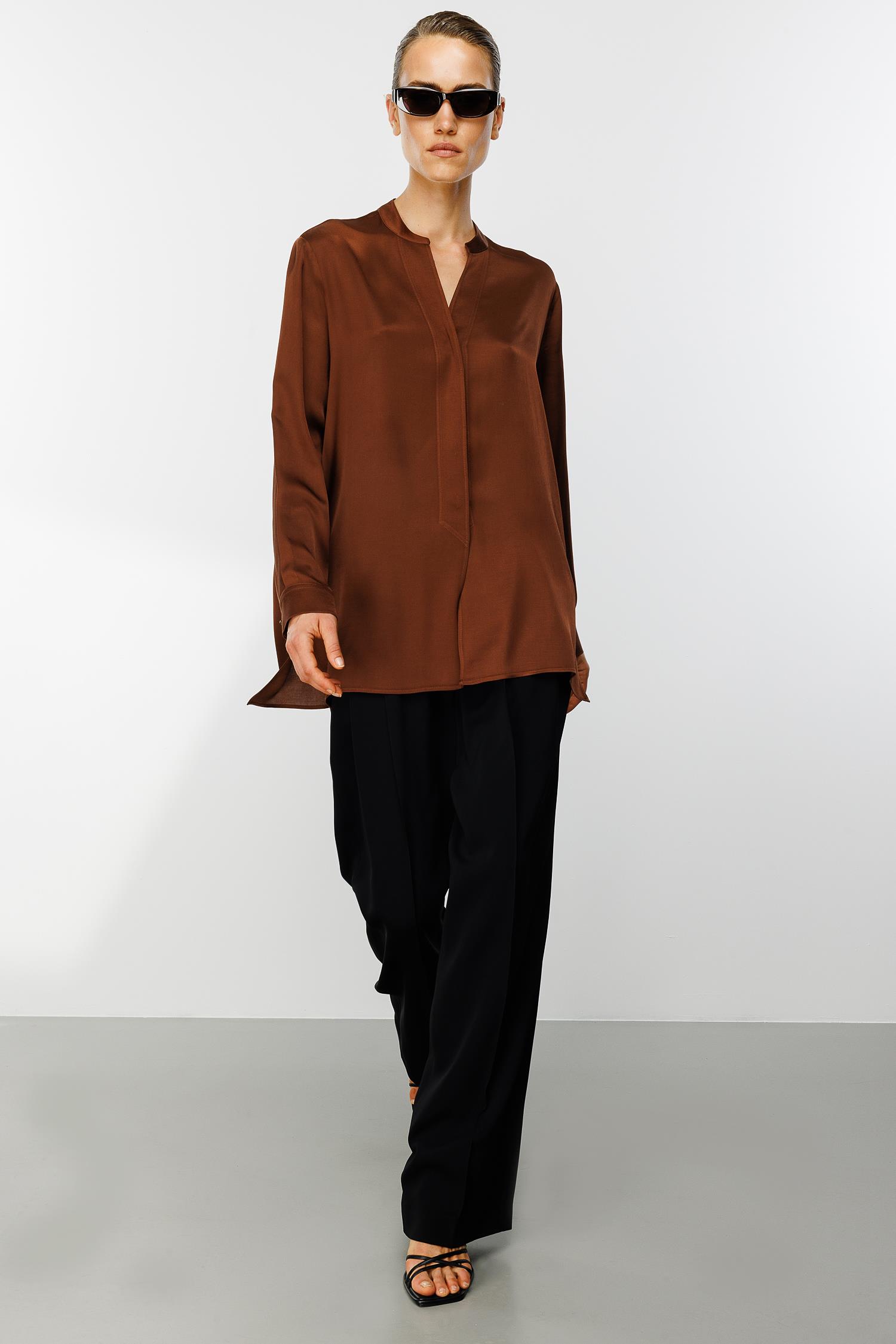 Hakim Yaka Gizli Pat Bluz