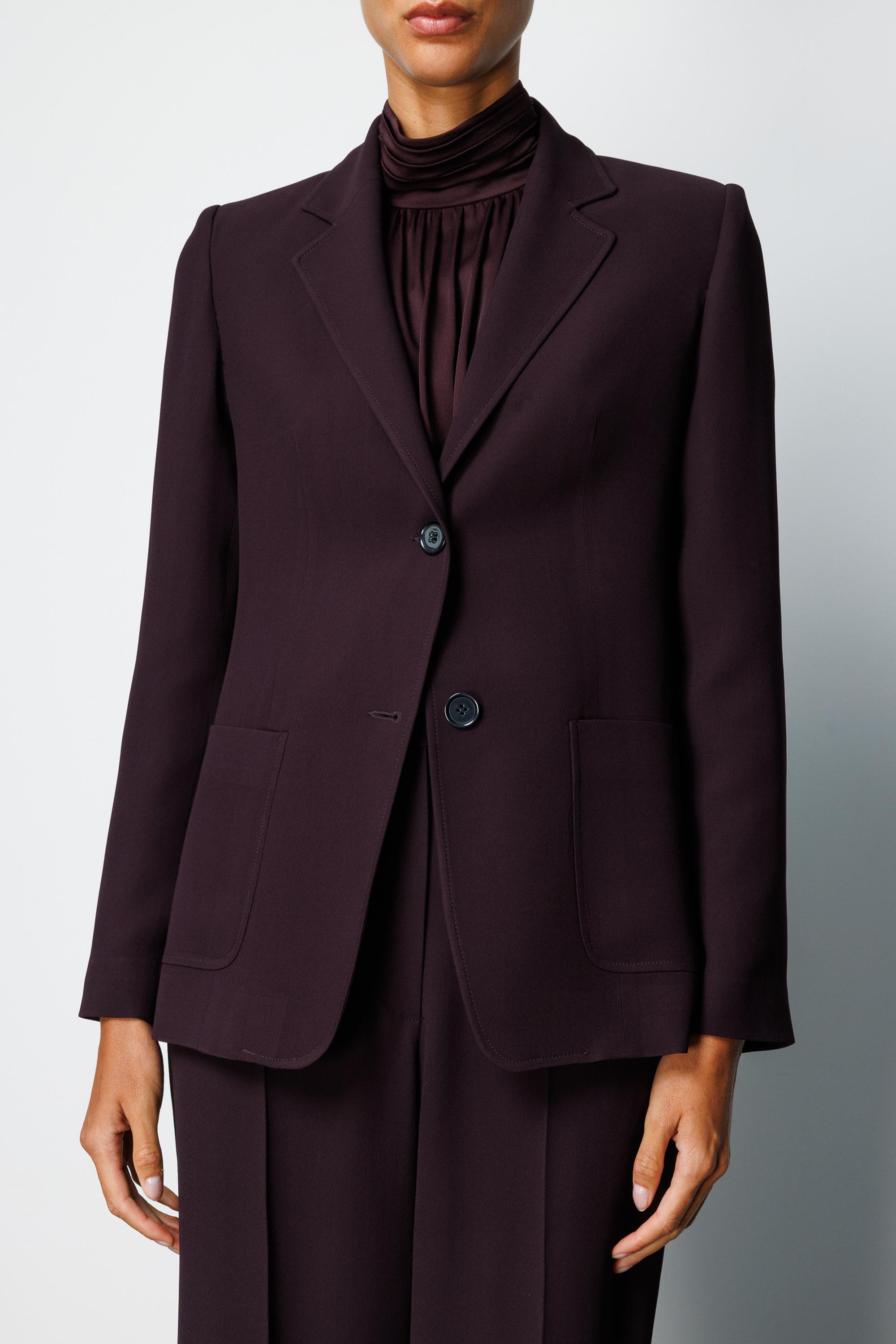 İki Dügmeli Dıştan Cepli Ceket