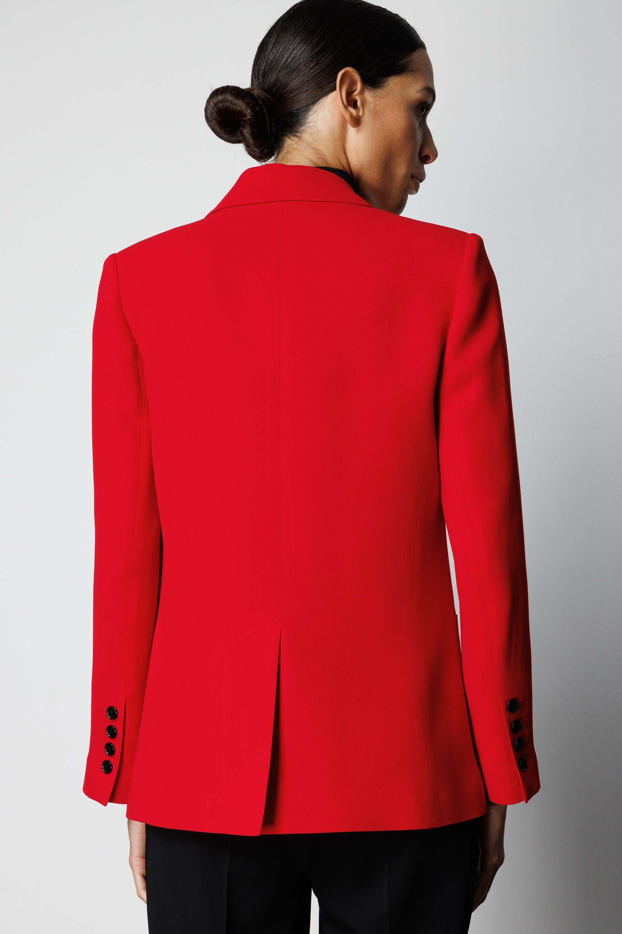 İki Dügmeli Dıştan Cepli Ceket