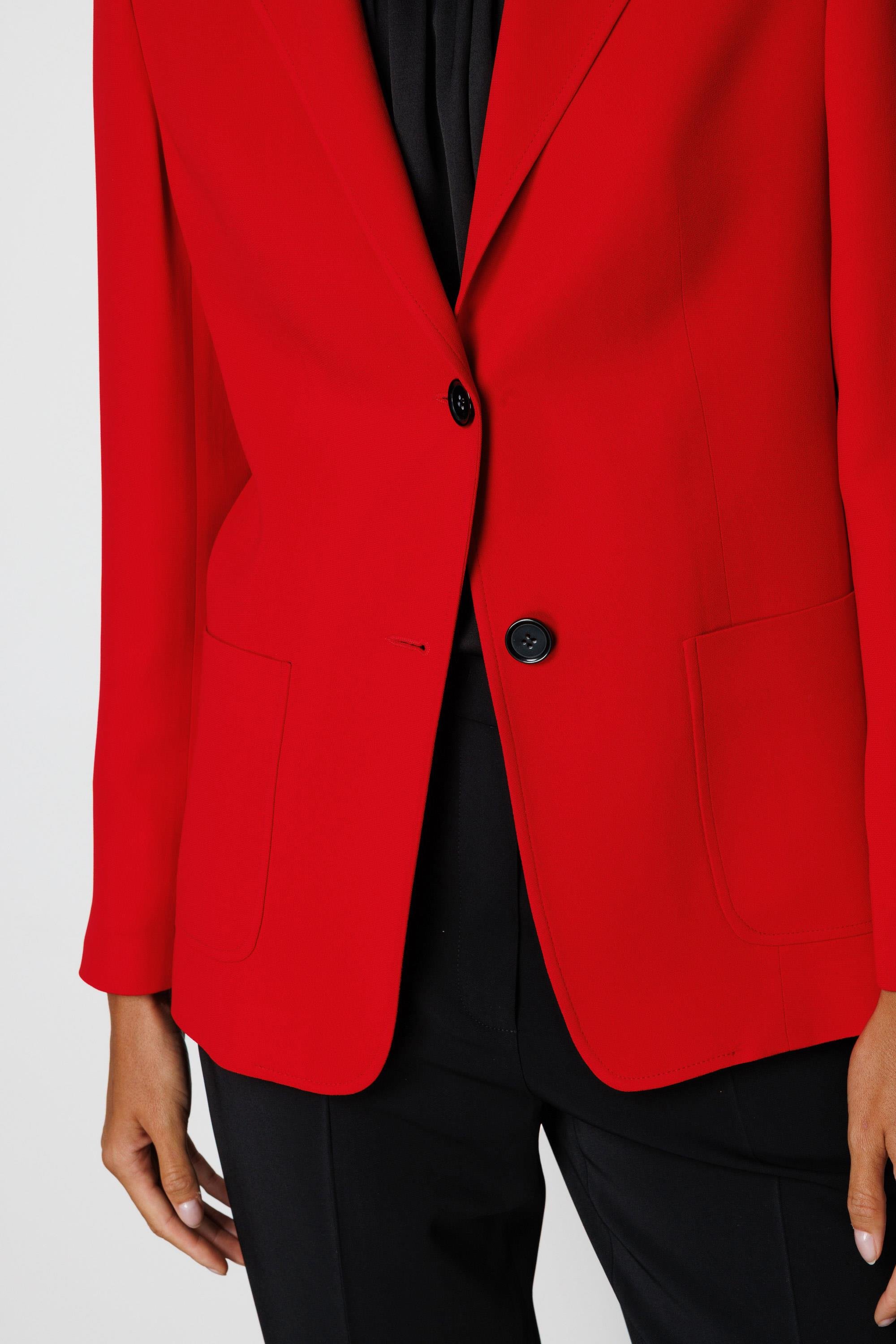 İki Dügmeli Dıştan Cepli Ceket