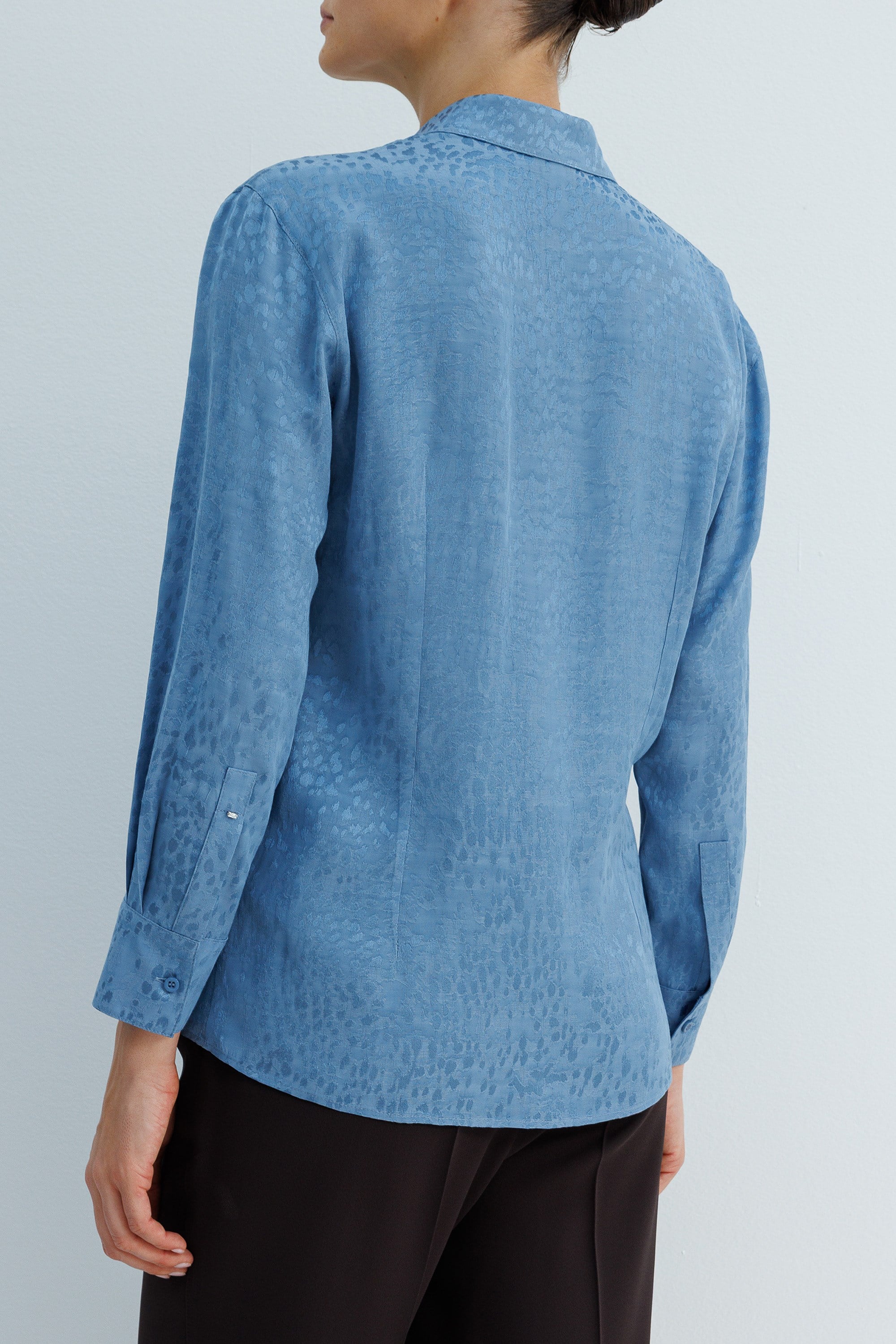 Jakarlı Rayon Bluz