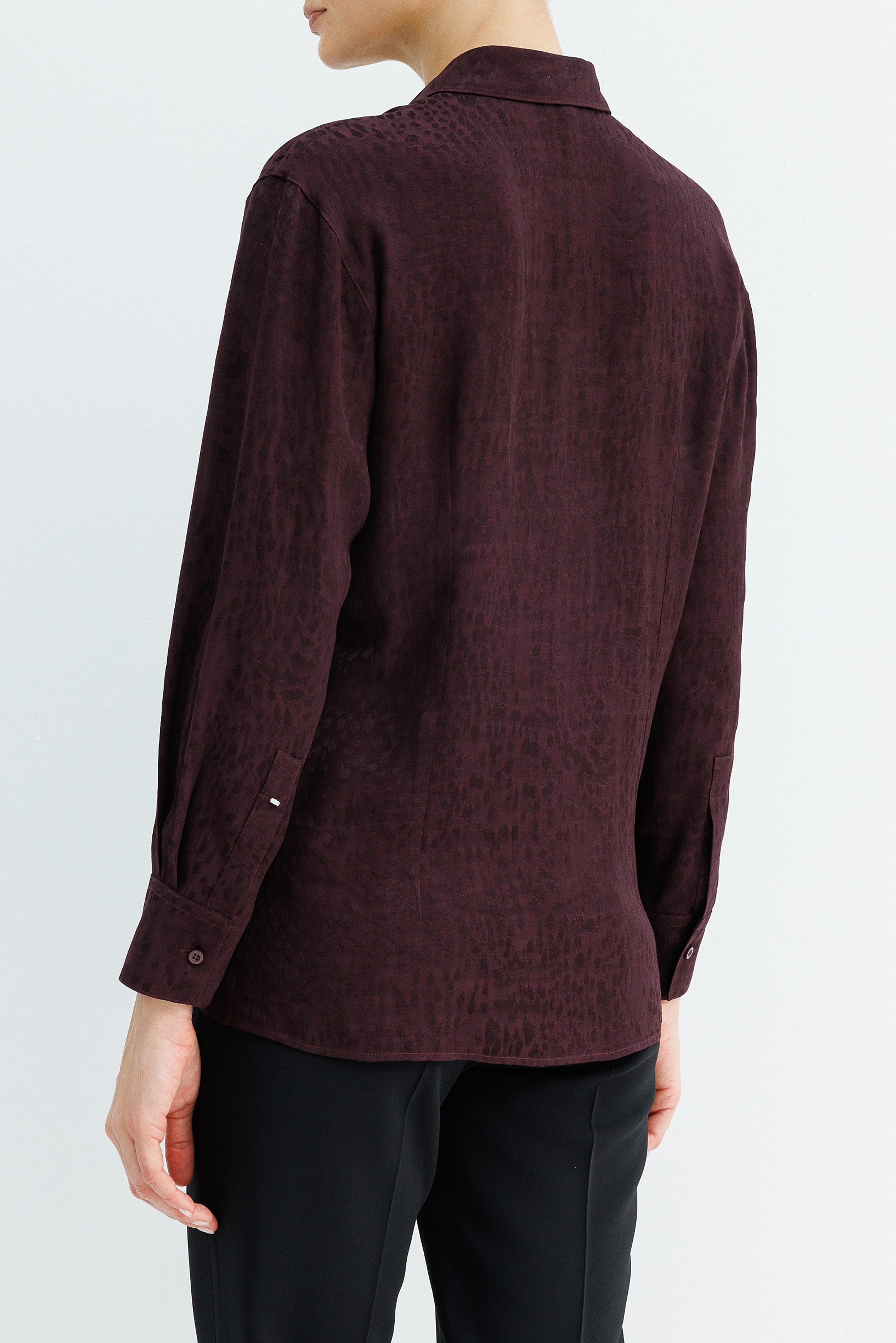 Jakarlı Rayon Bluz