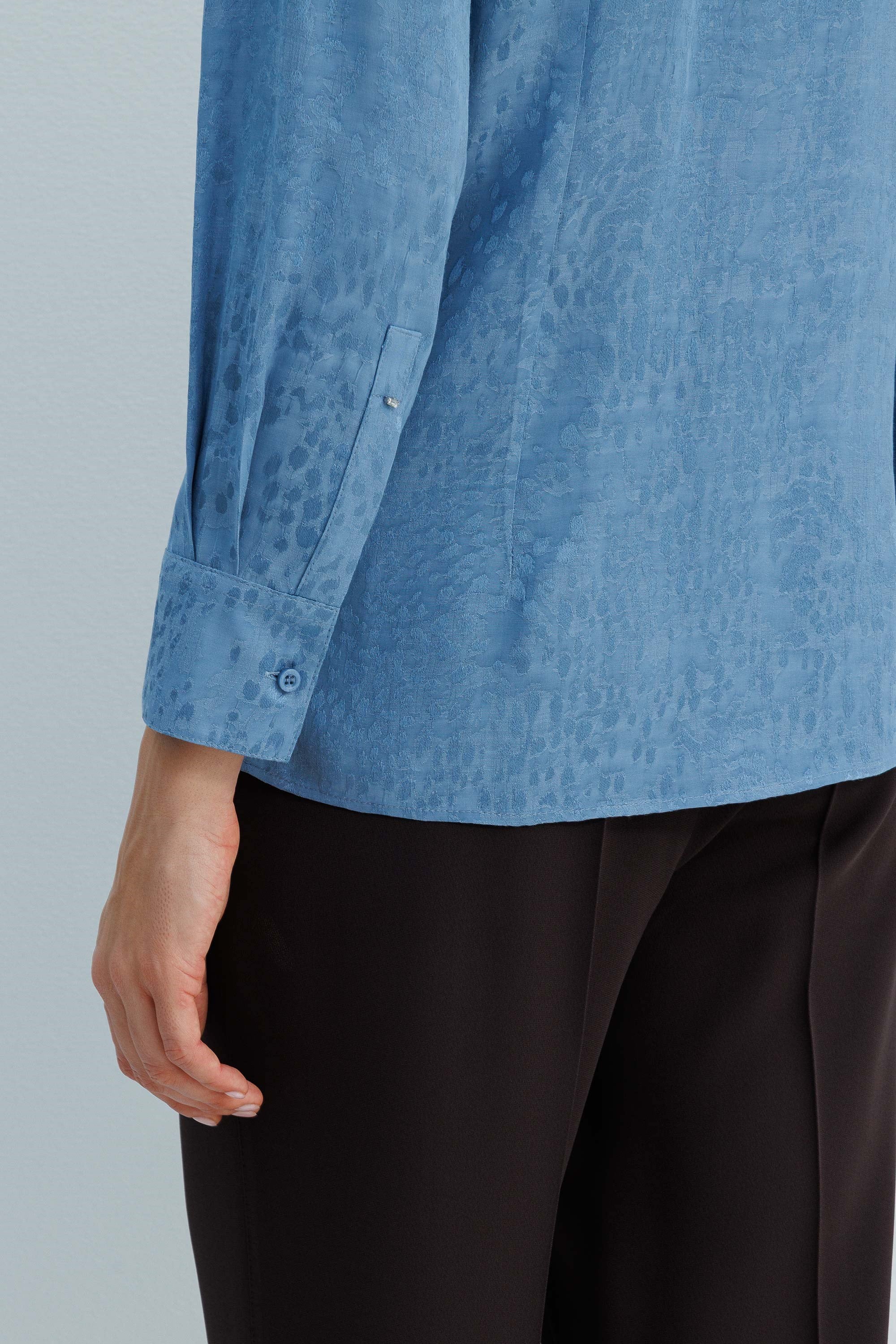 Jakarlı Rayon Bluz