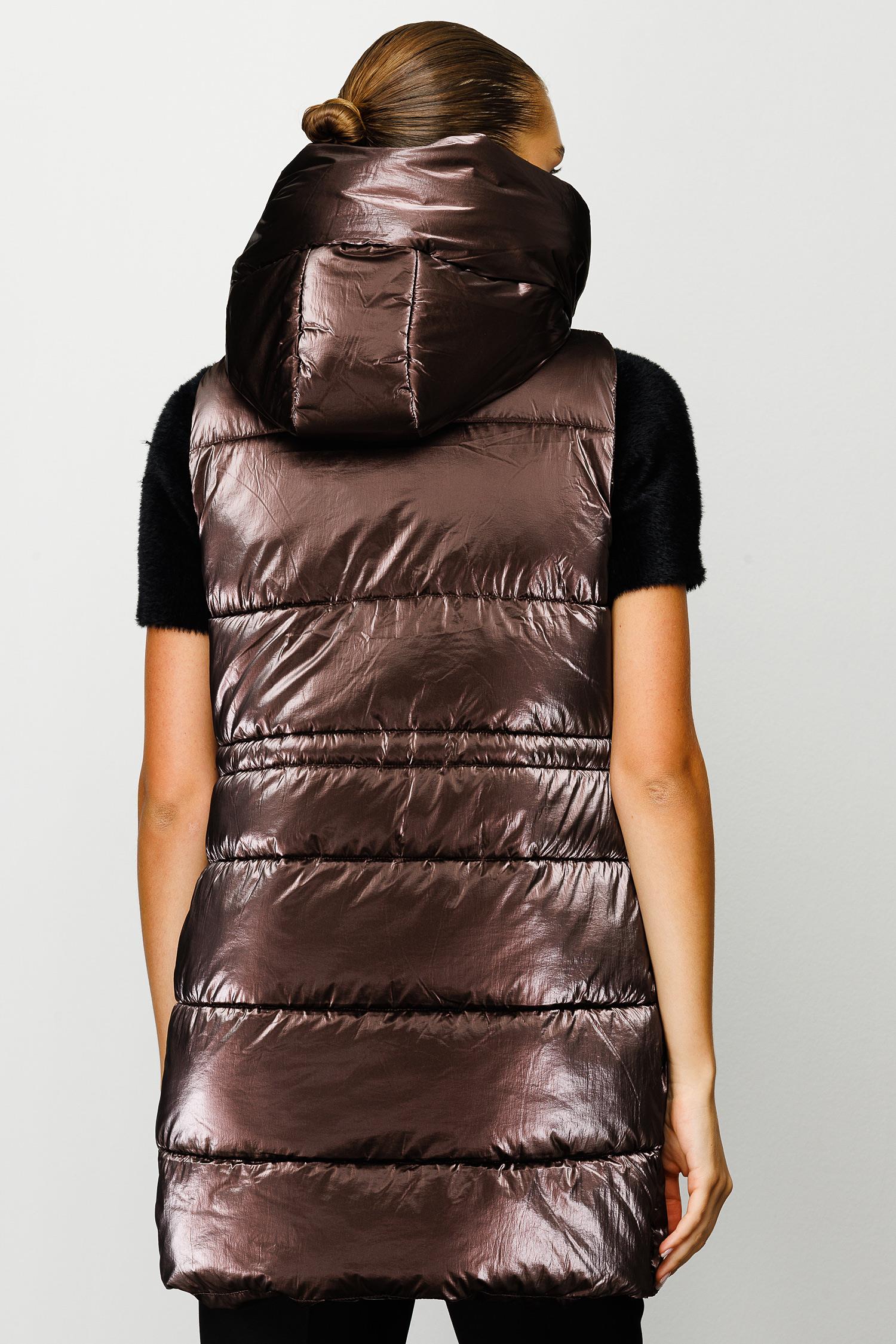 Kapüşonlu Kolsuz Anorak