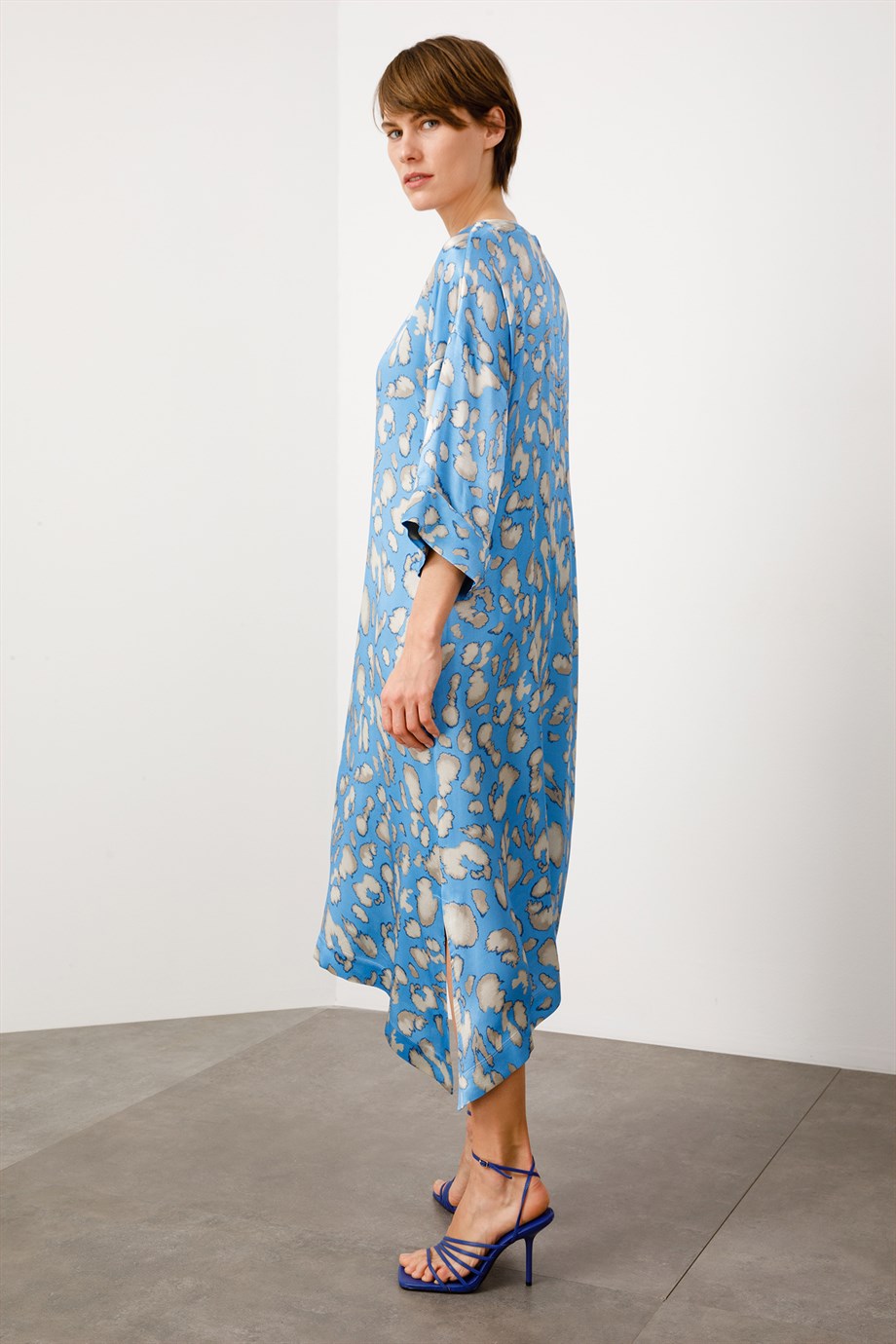 Kayık Yaka Emp.Elbise