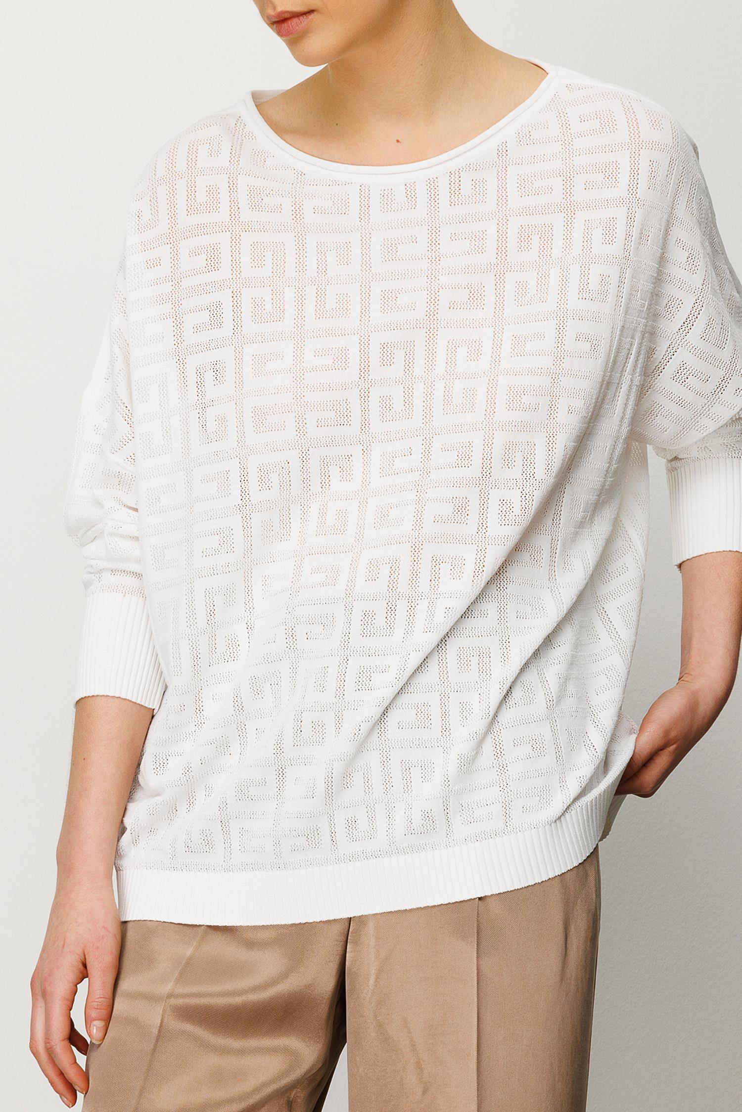 Kayık Yaka Jakarlı Triko