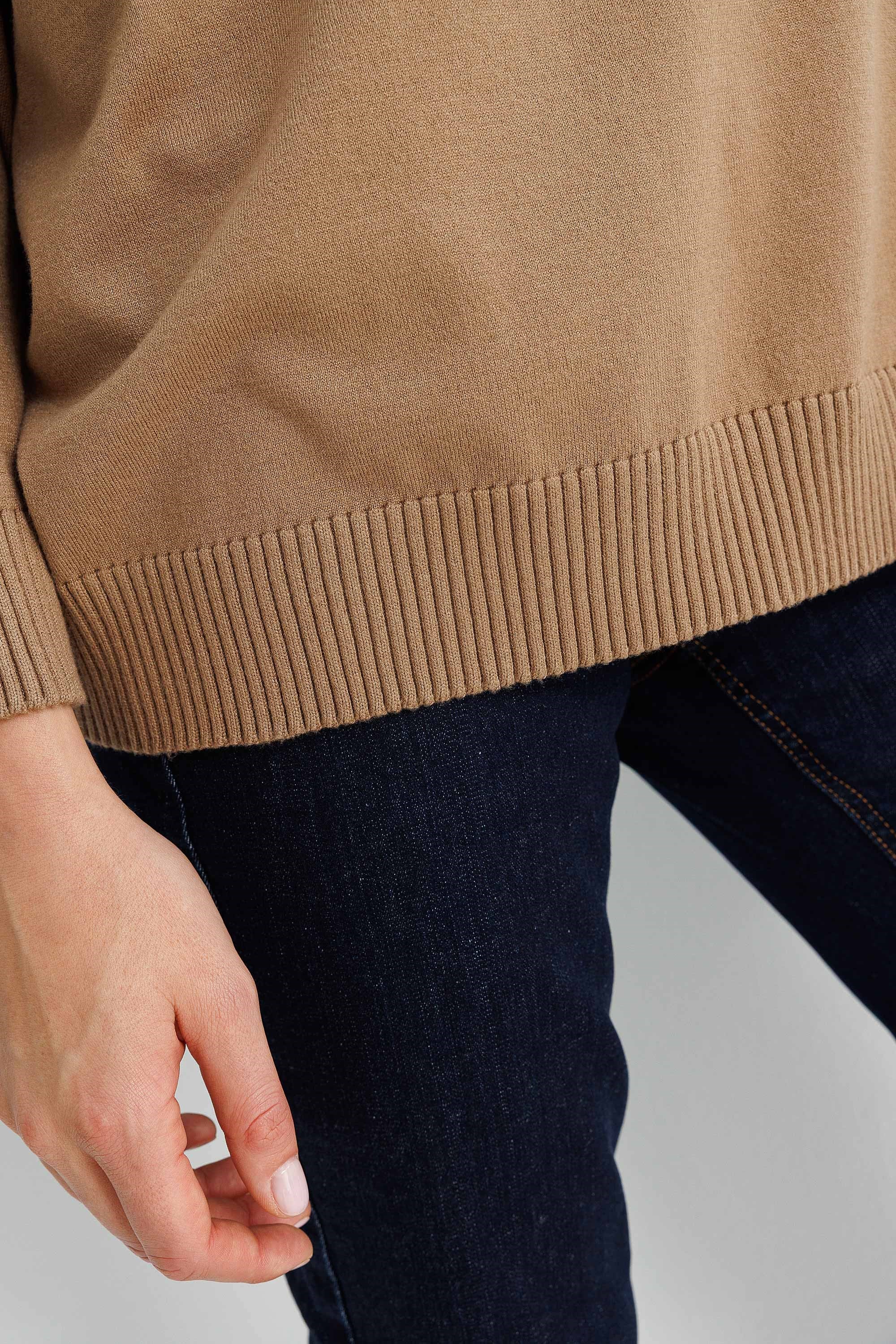 Kayık Yaka Oversize Triko