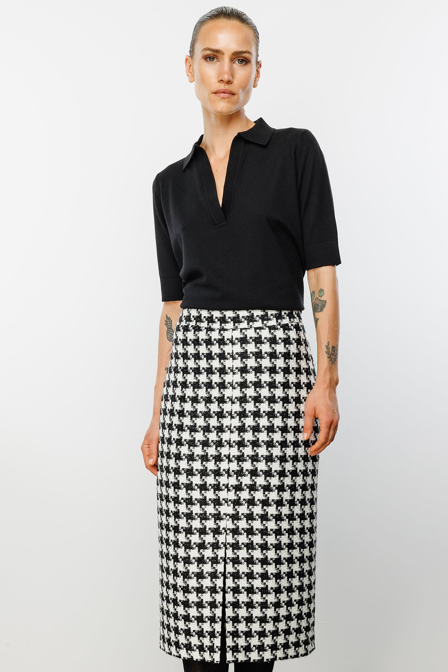 Kazayağı Midi Etek