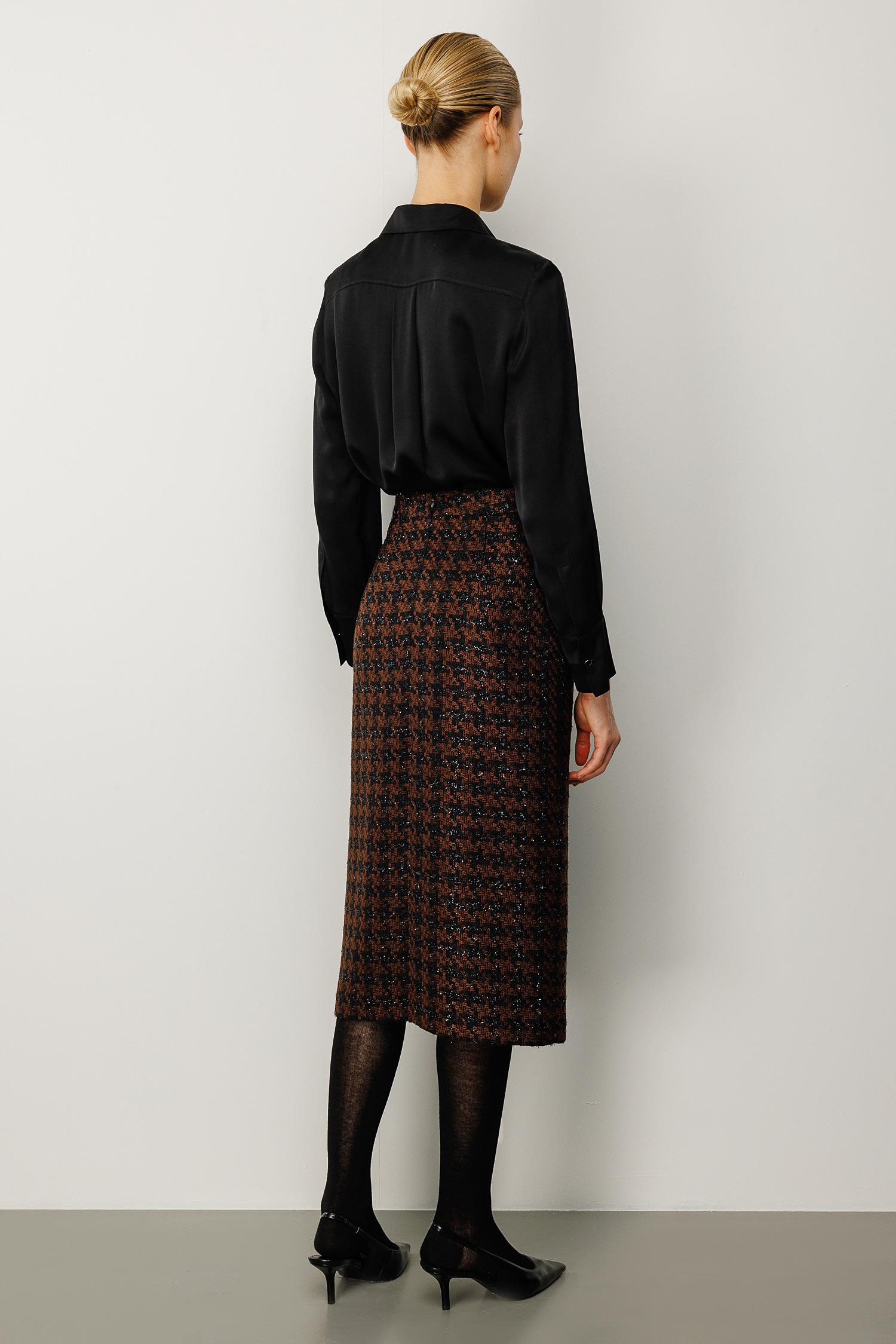 Kazayağı Midi Etek