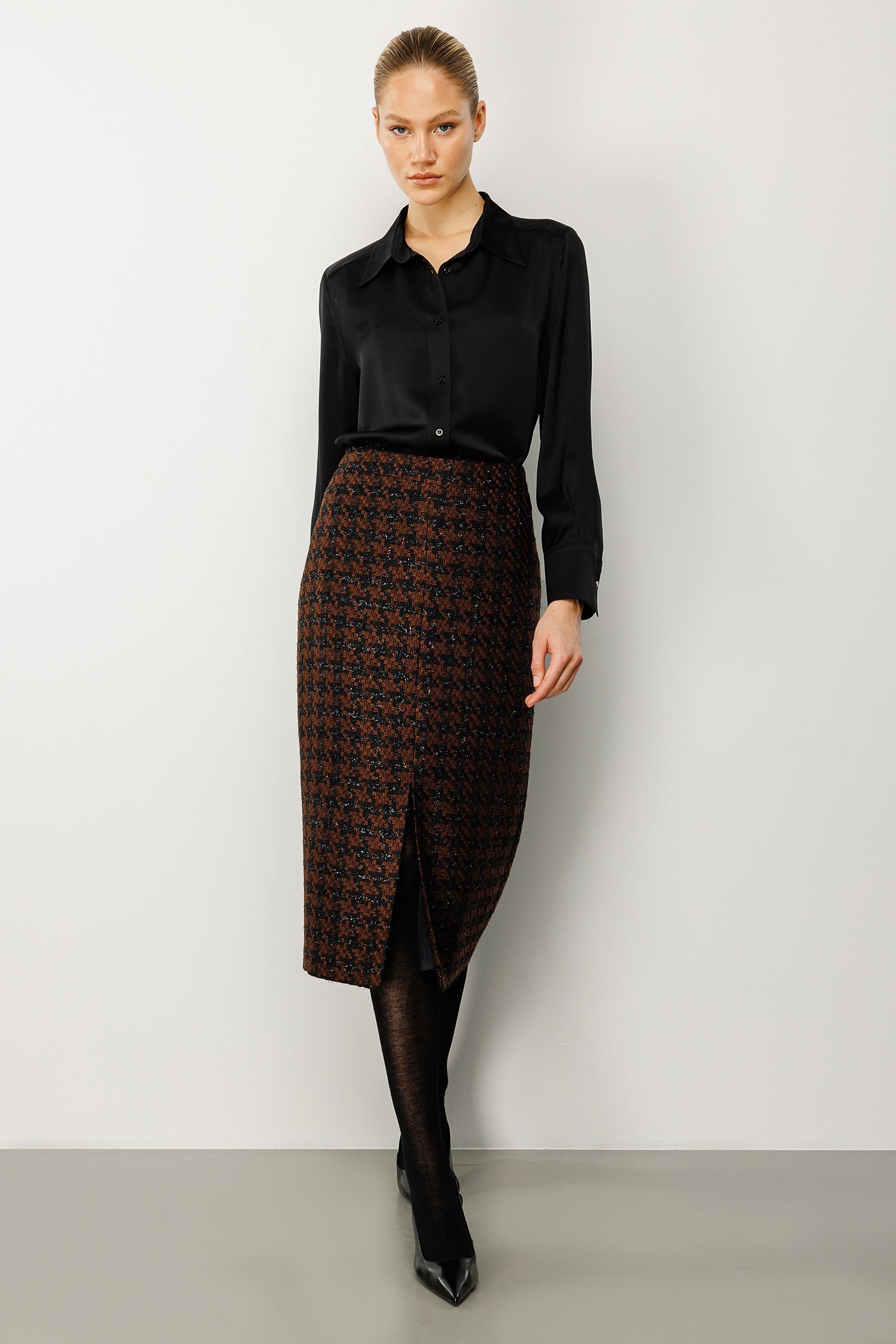 Kazayağı Midi Etek