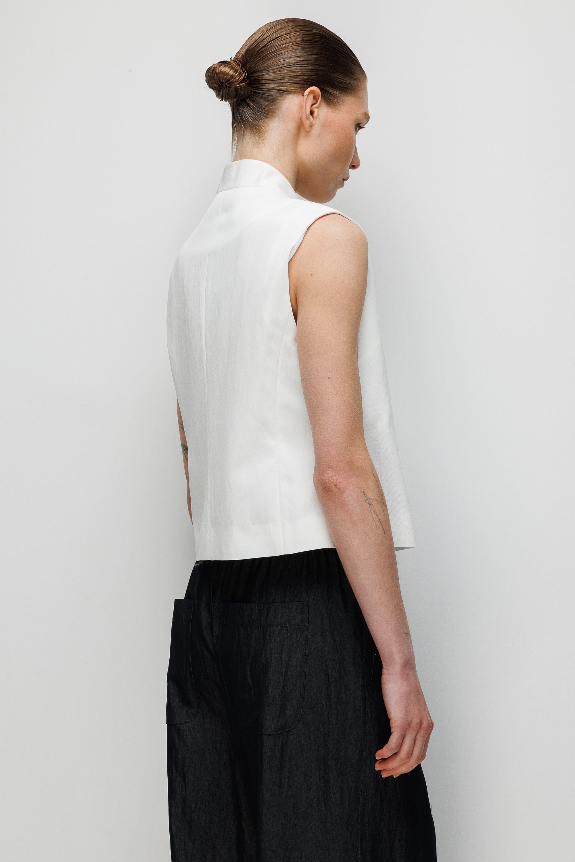 Kimono Yaka Kolsuz Bluz