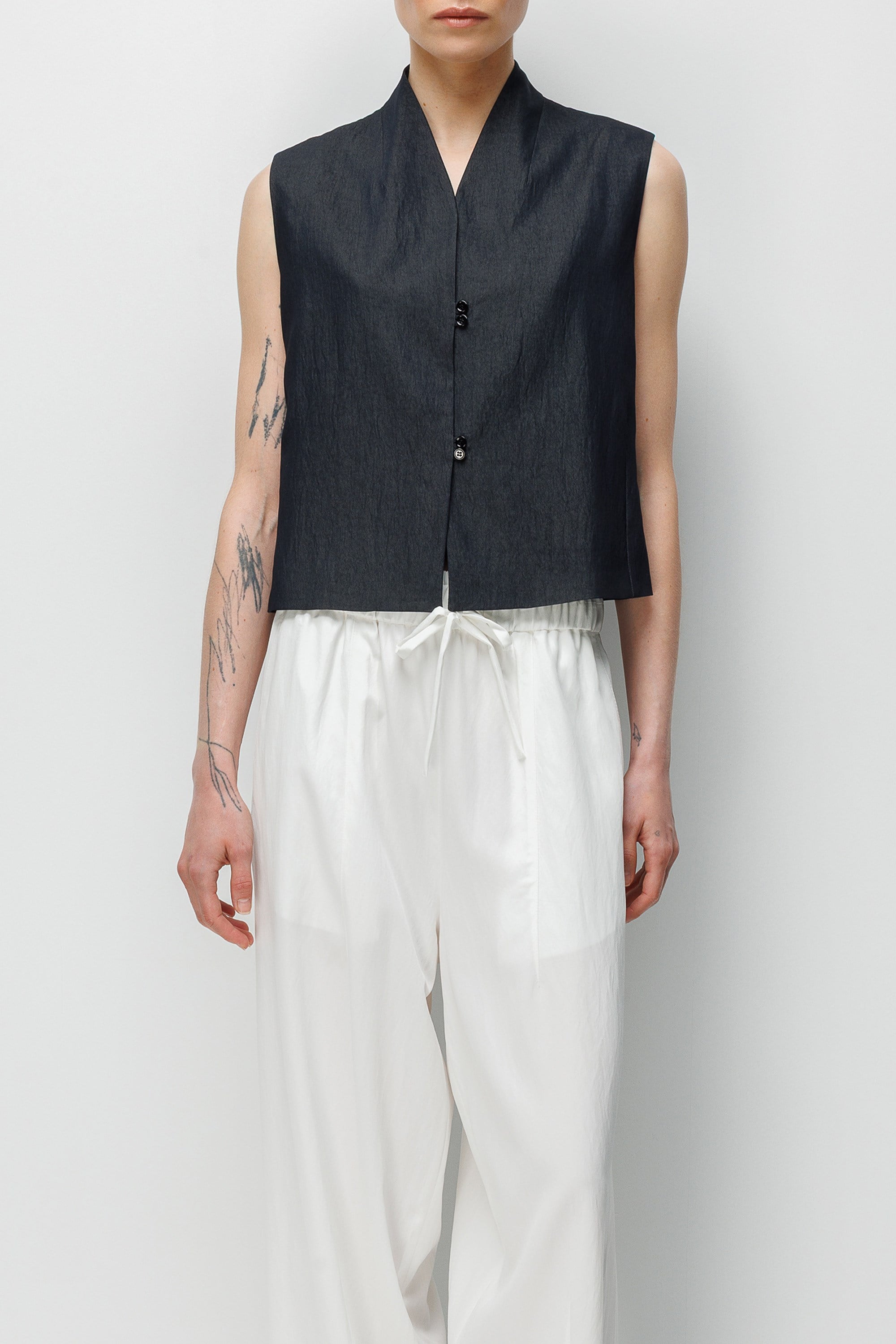 Kimono Yaka Kolsuz Bluz