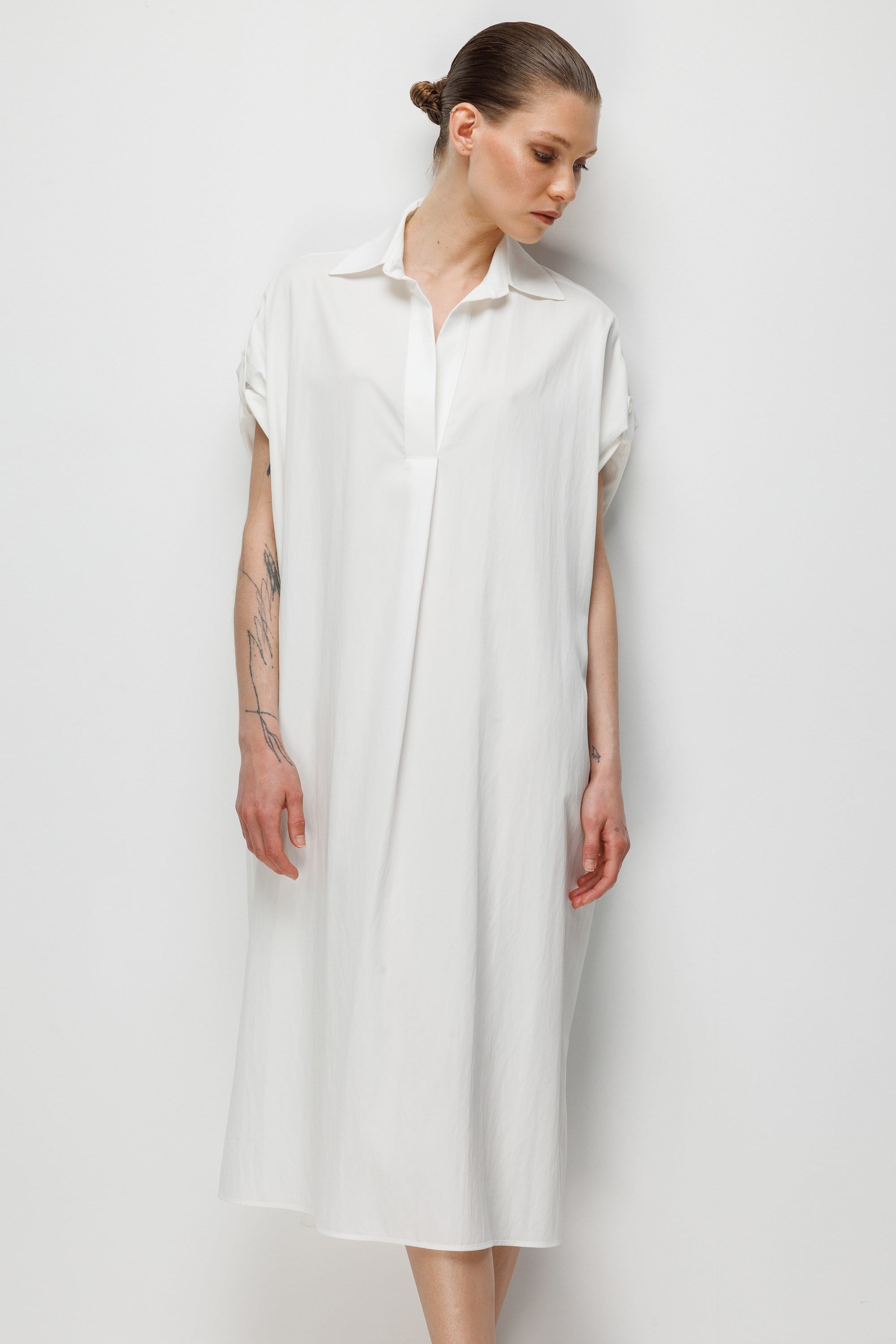 Kolu Apoletli Elbise