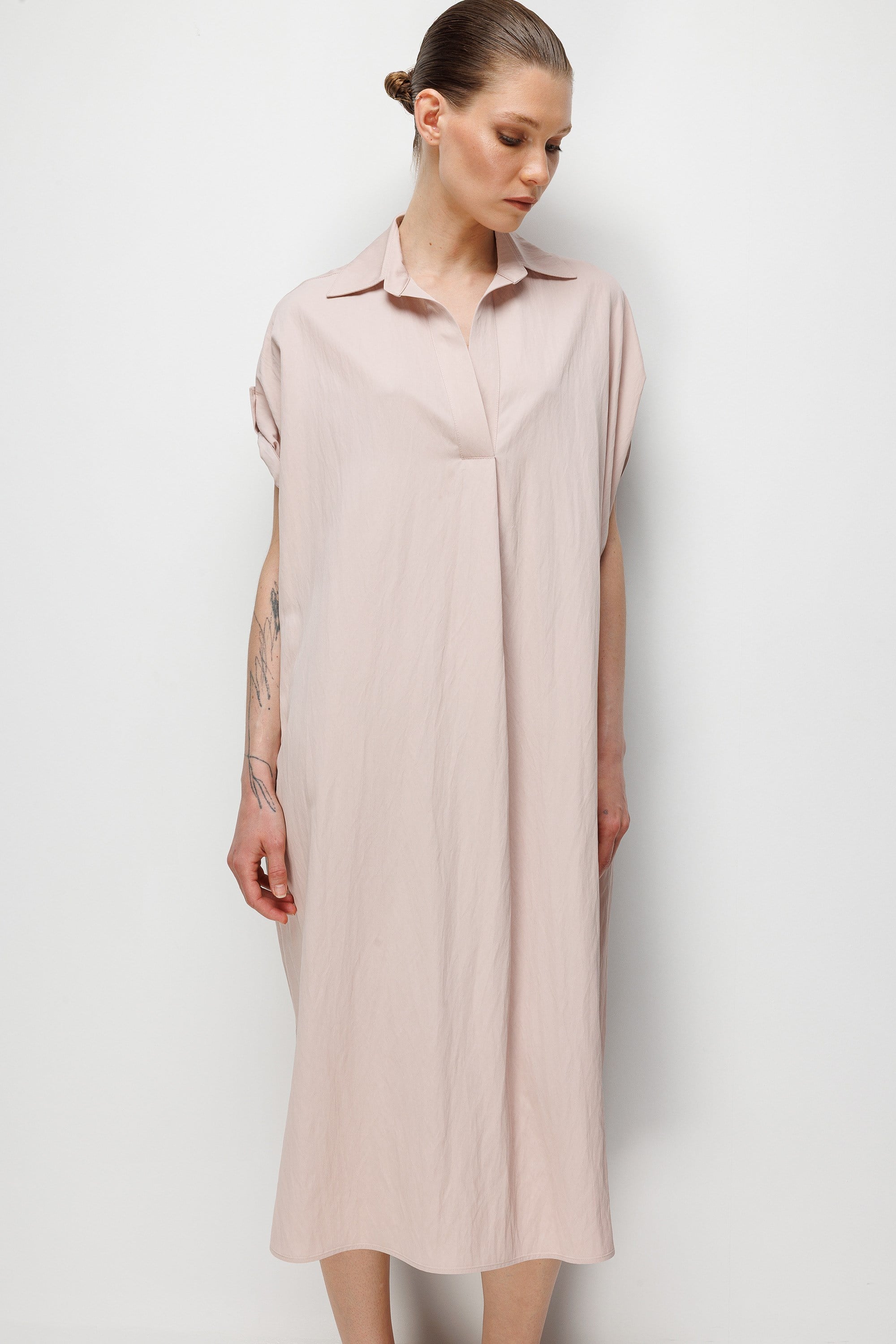 Kolu Apoletli Elbise