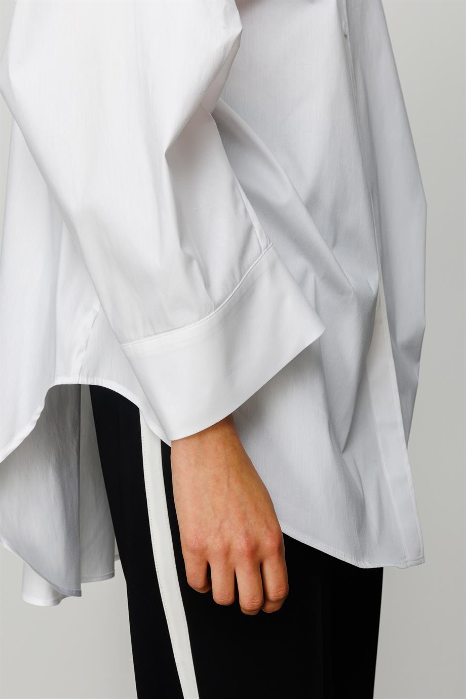 Kolu Drapeli Koton Gömlek