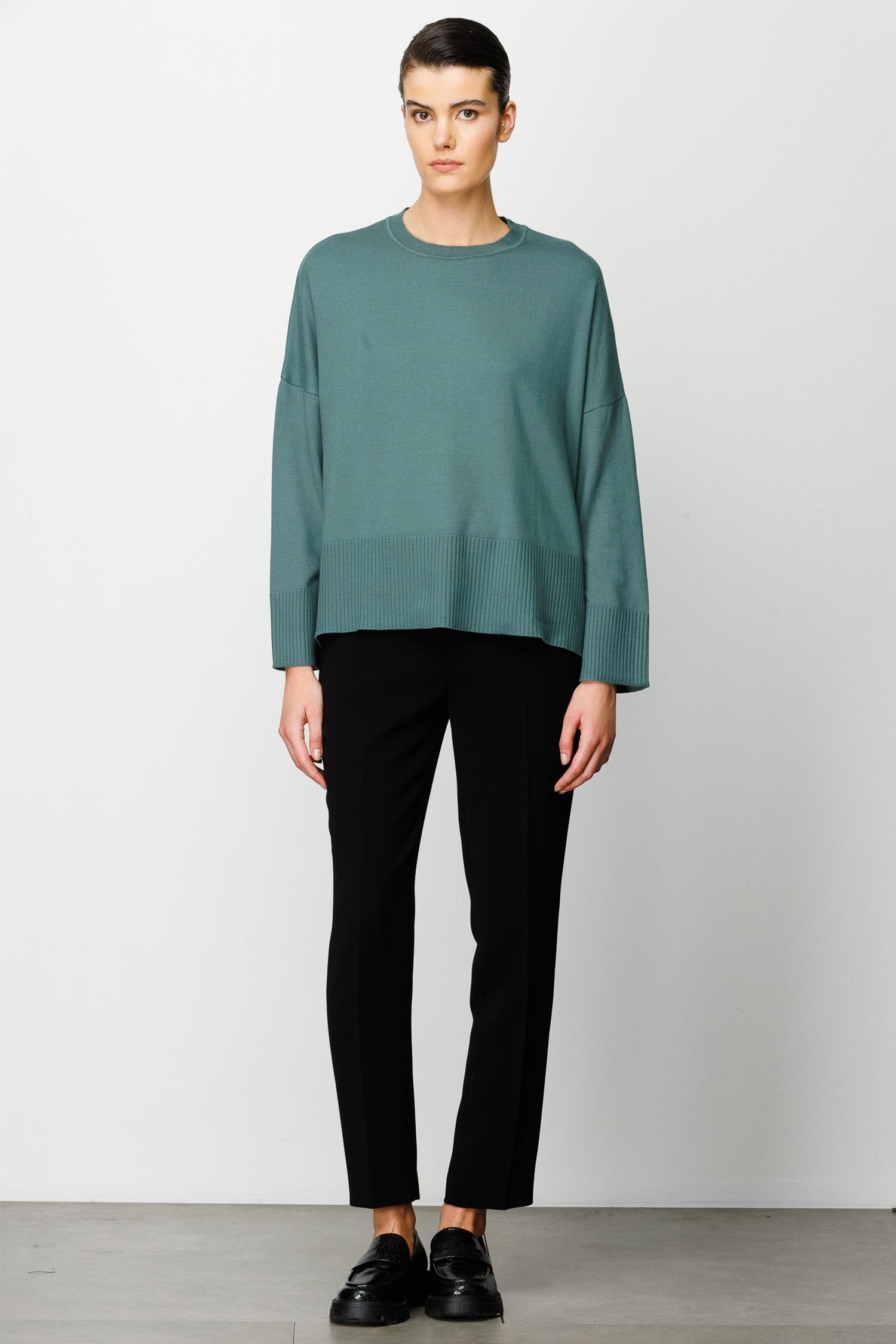 O Yaka Oversize Triko