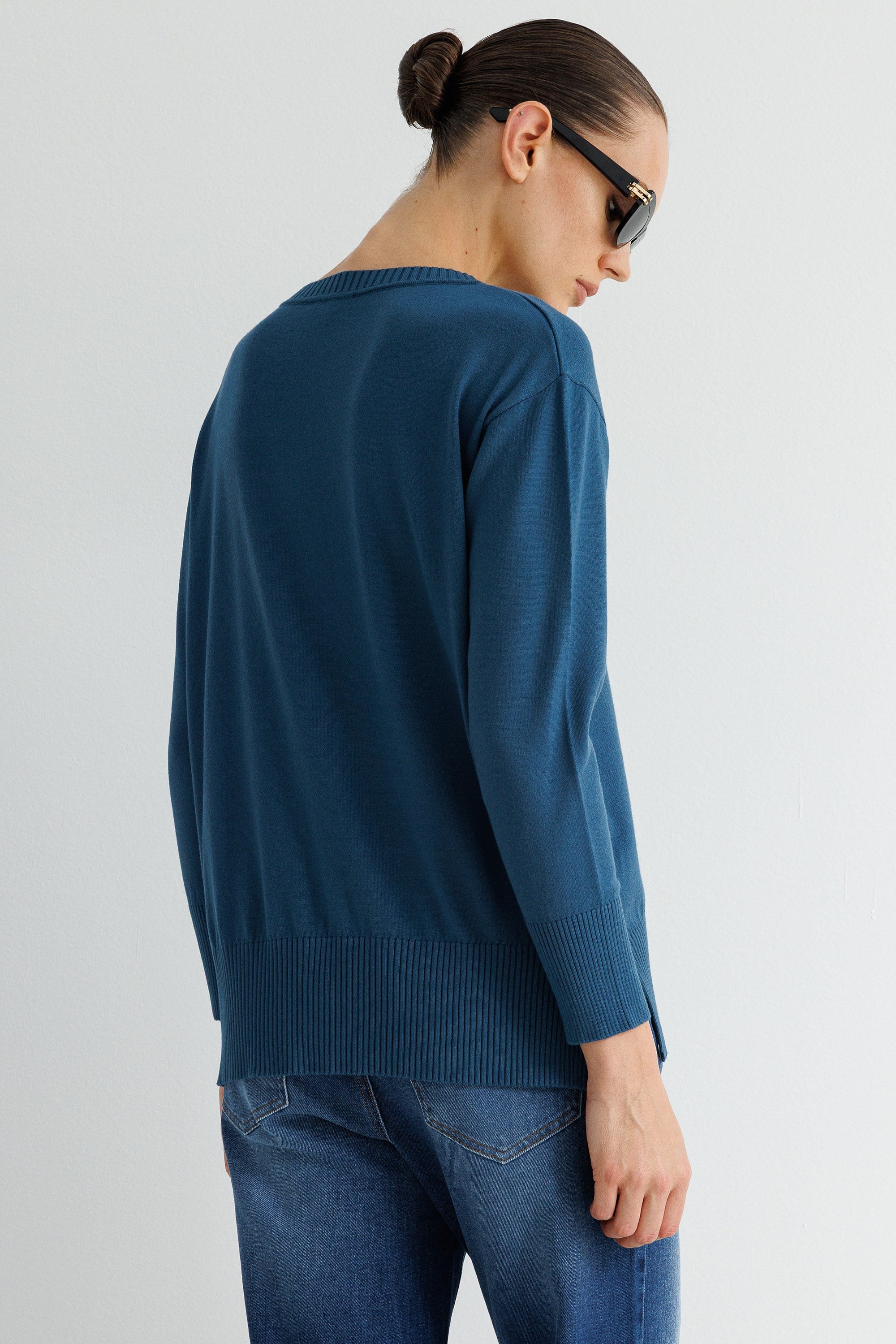 O Yaka Oversize Triko