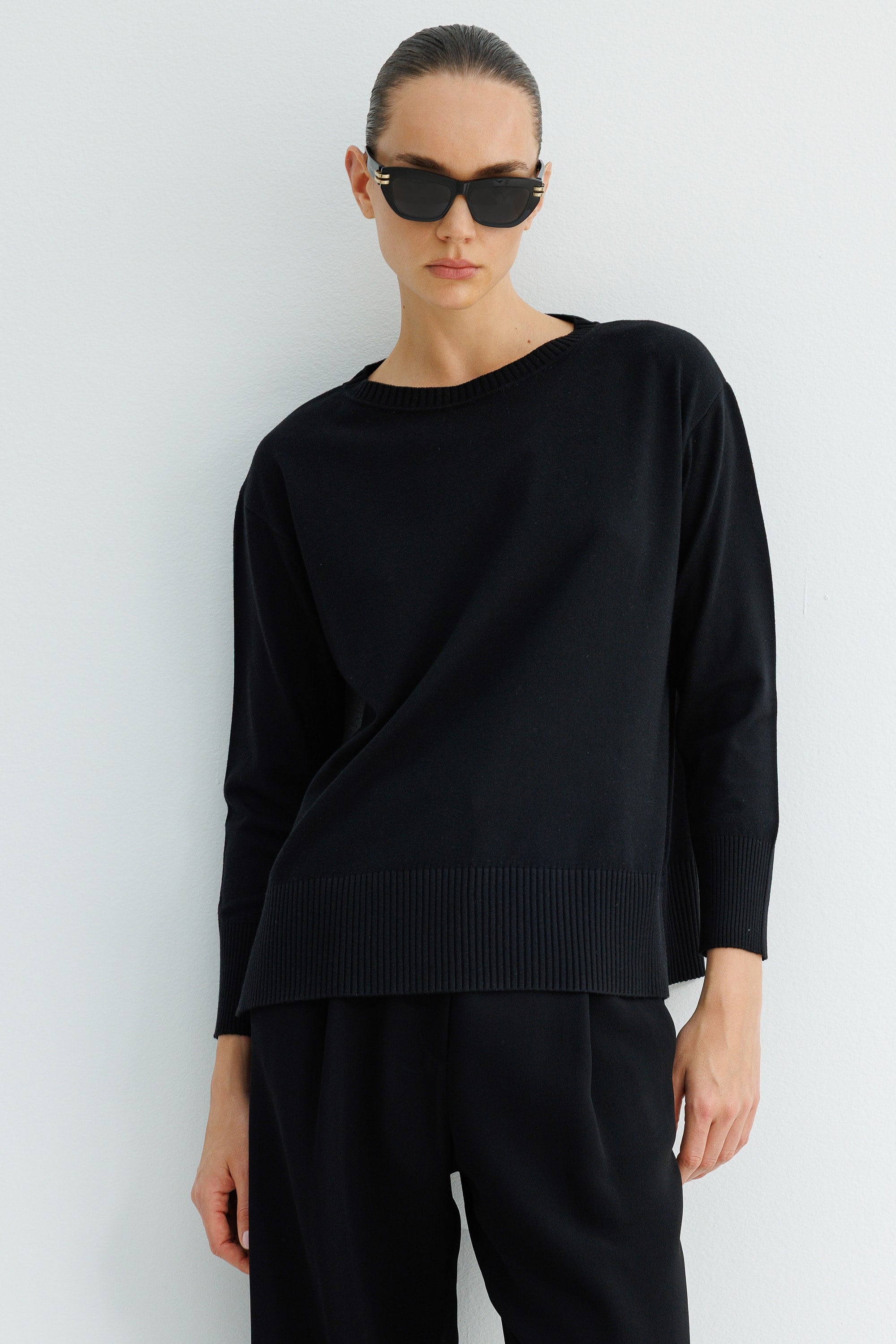 O Yaka Oversize Triko