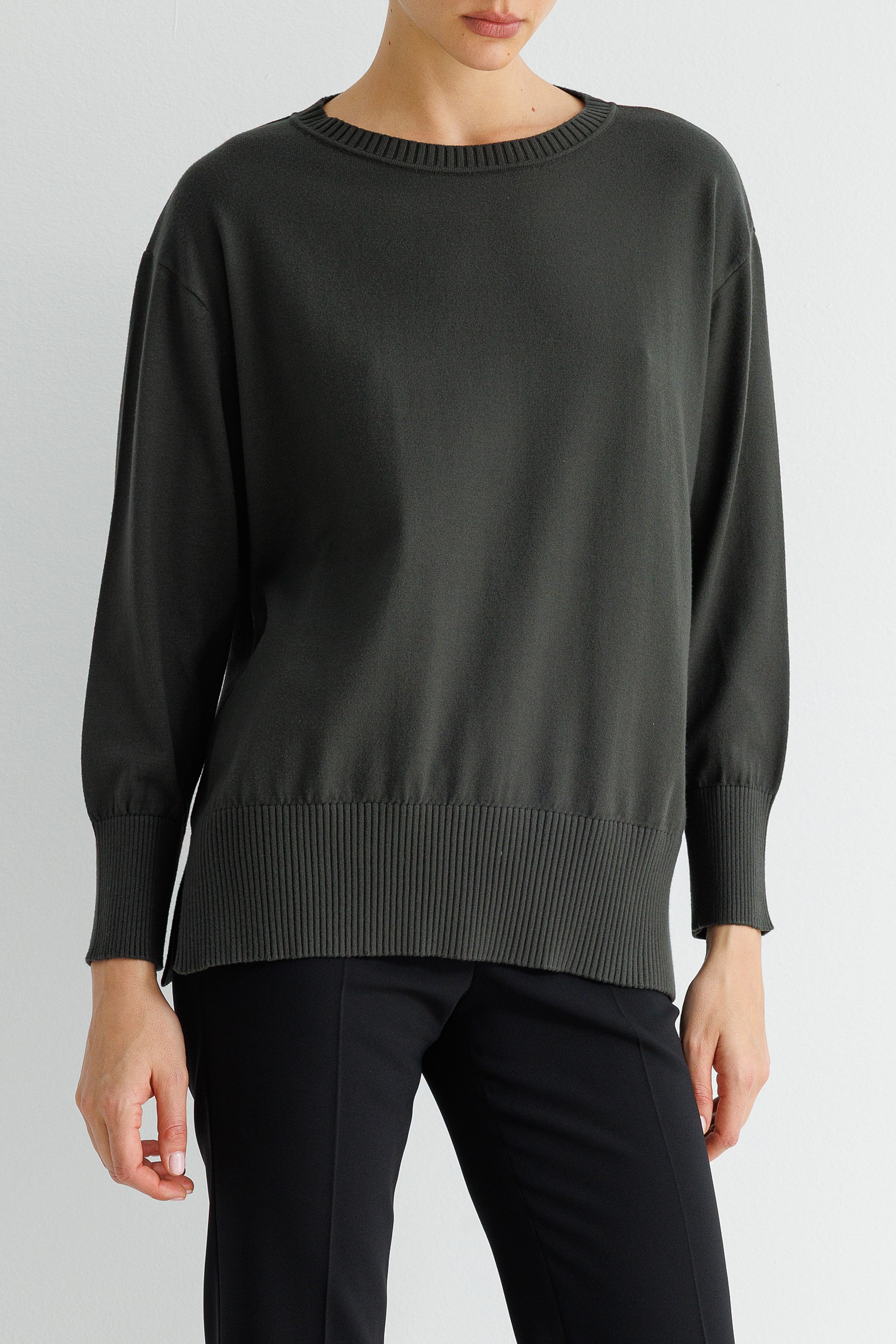 O Yaka Oversize Triko
