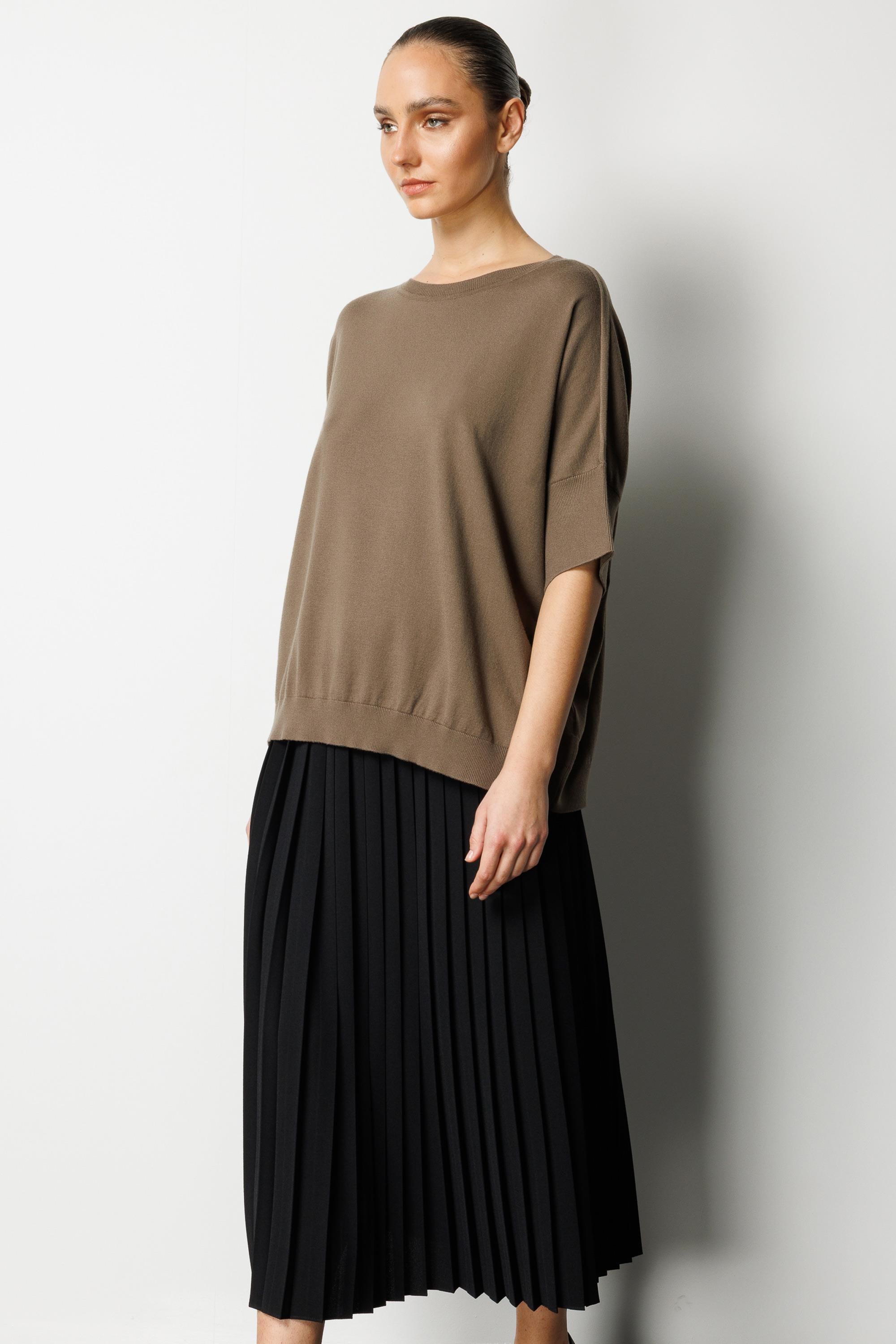 O Yaka Oversize Triko