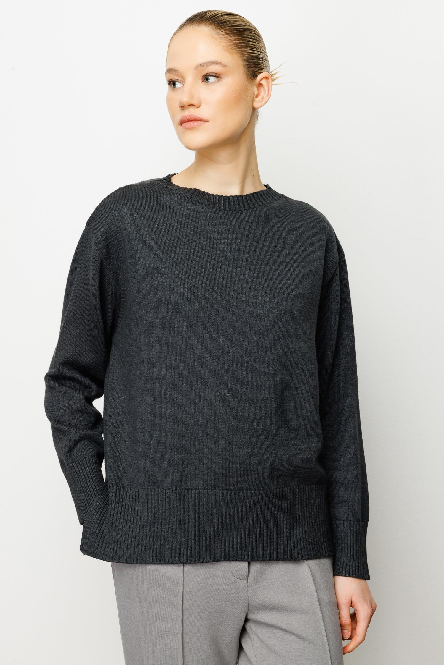 O Yaka Oversize Triko