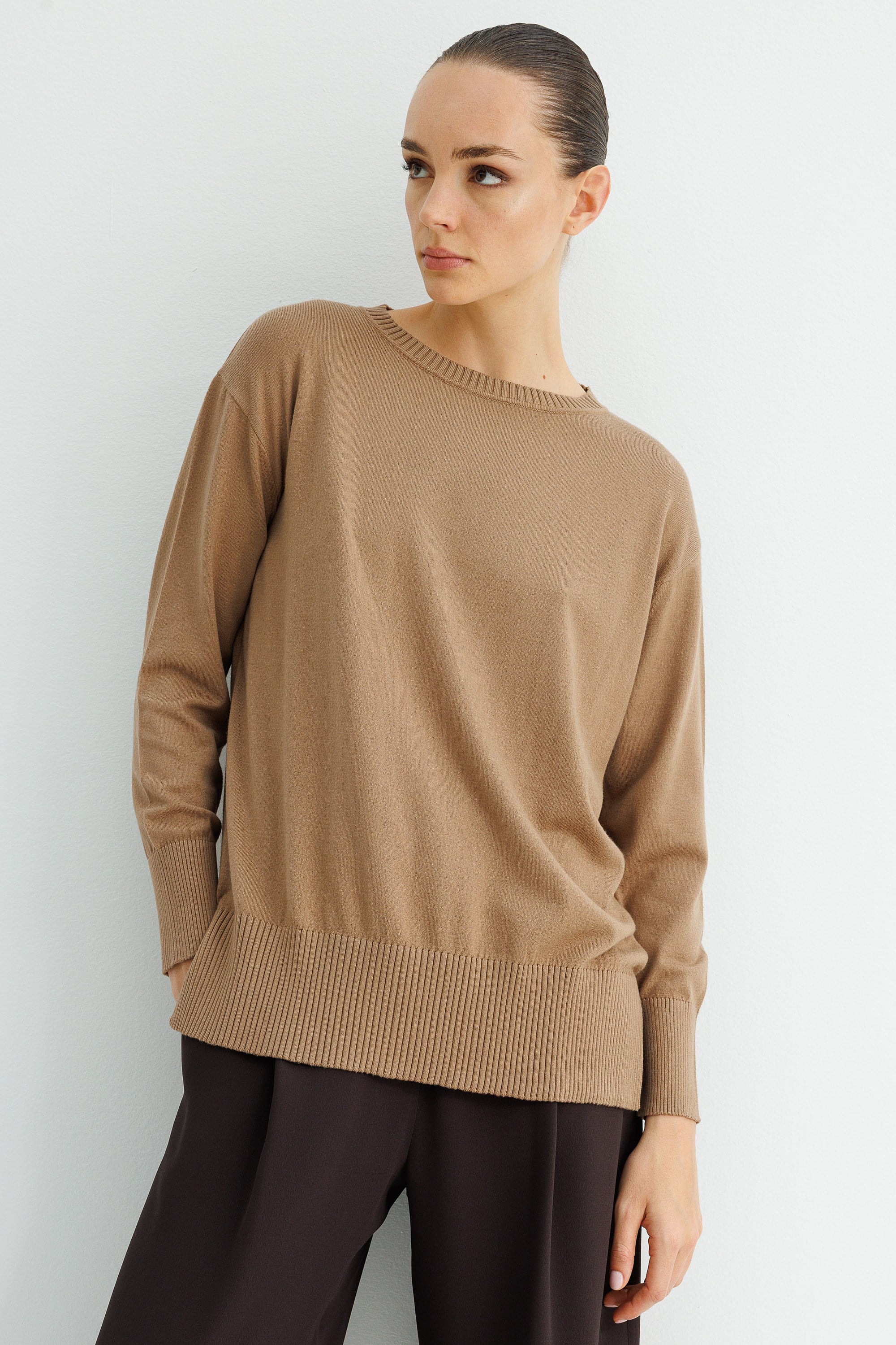 O Yaka Oversize Triko