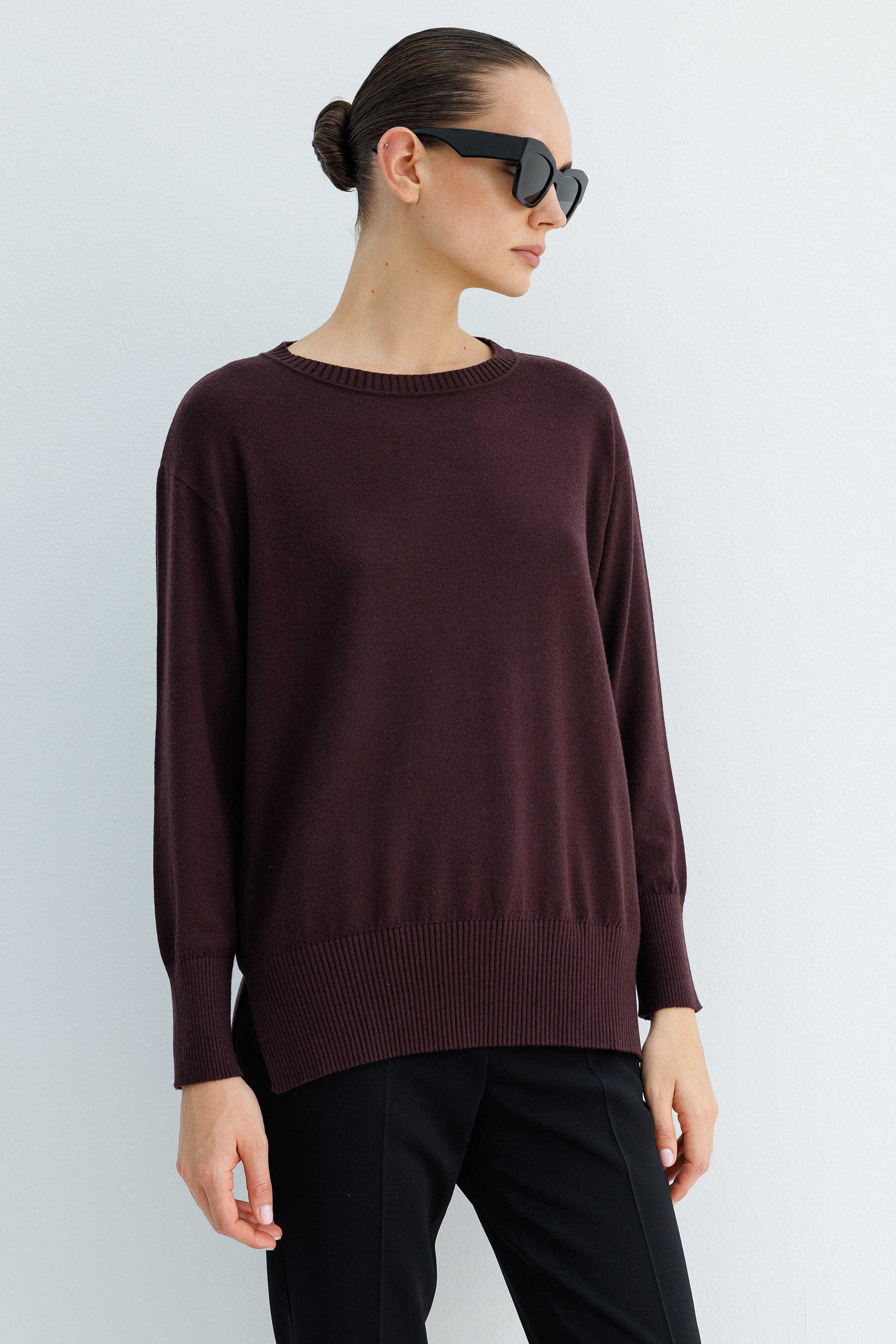O Yaka Oversize Triko