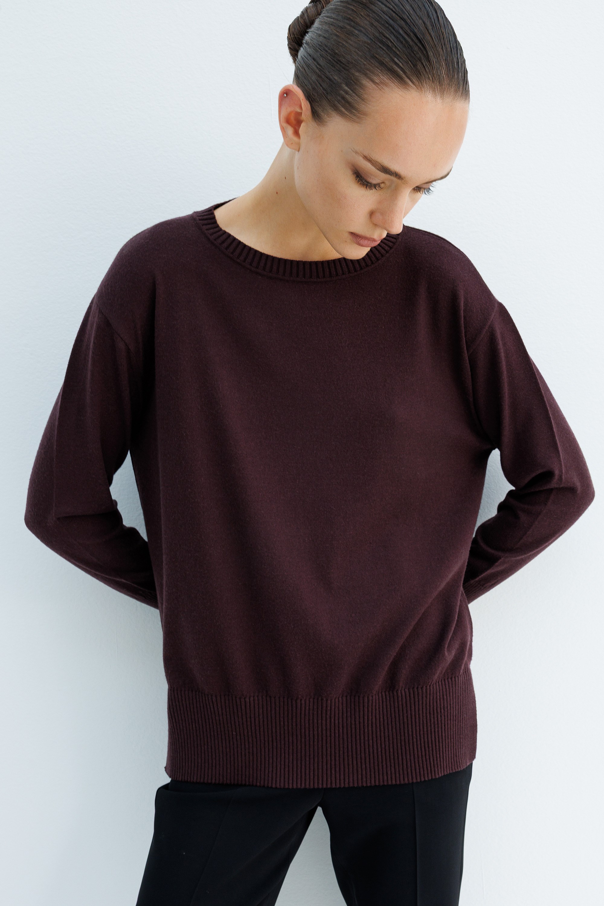 O Yaka Oversize Triko