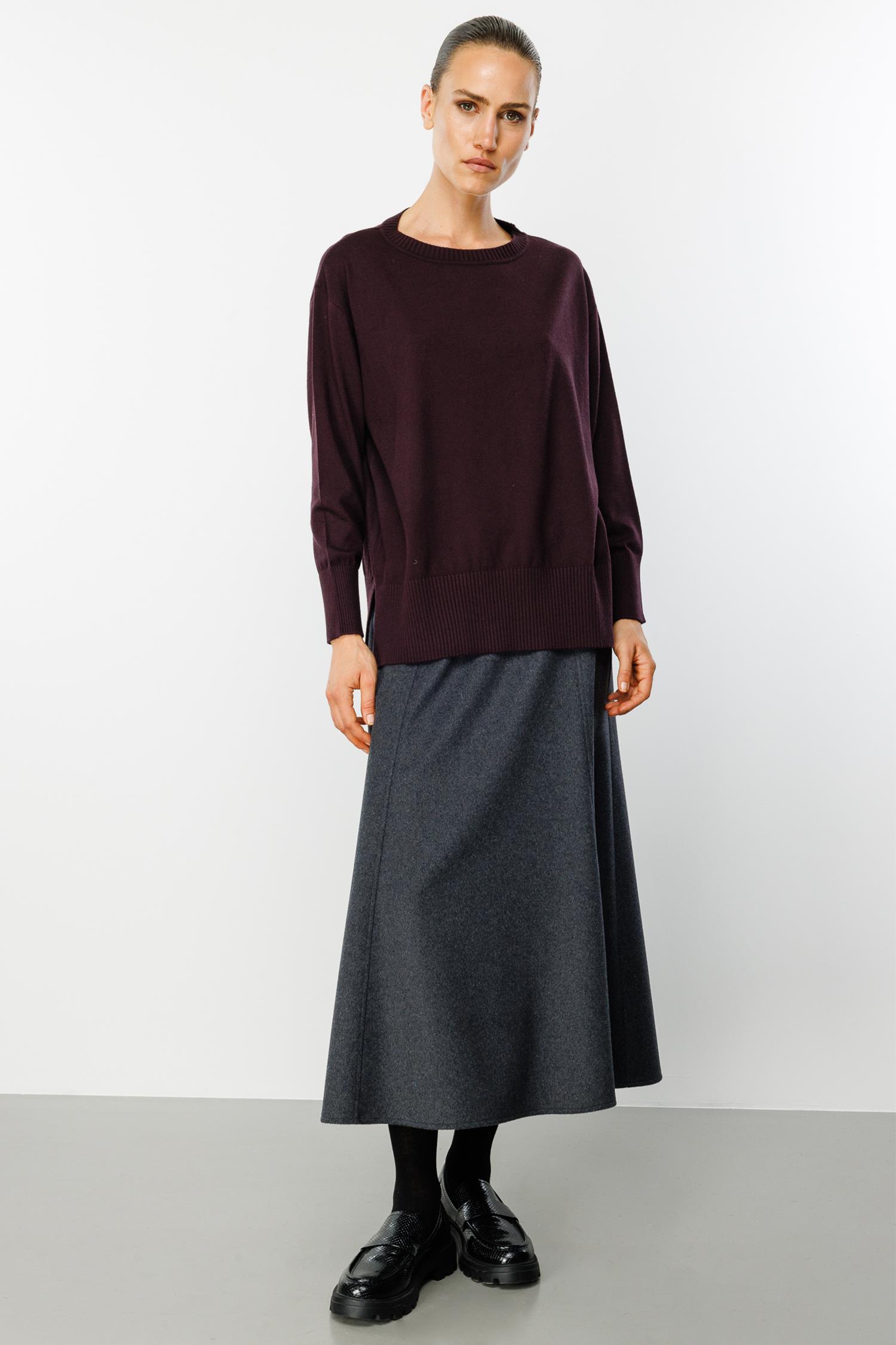 O Yaka Oversize Triko