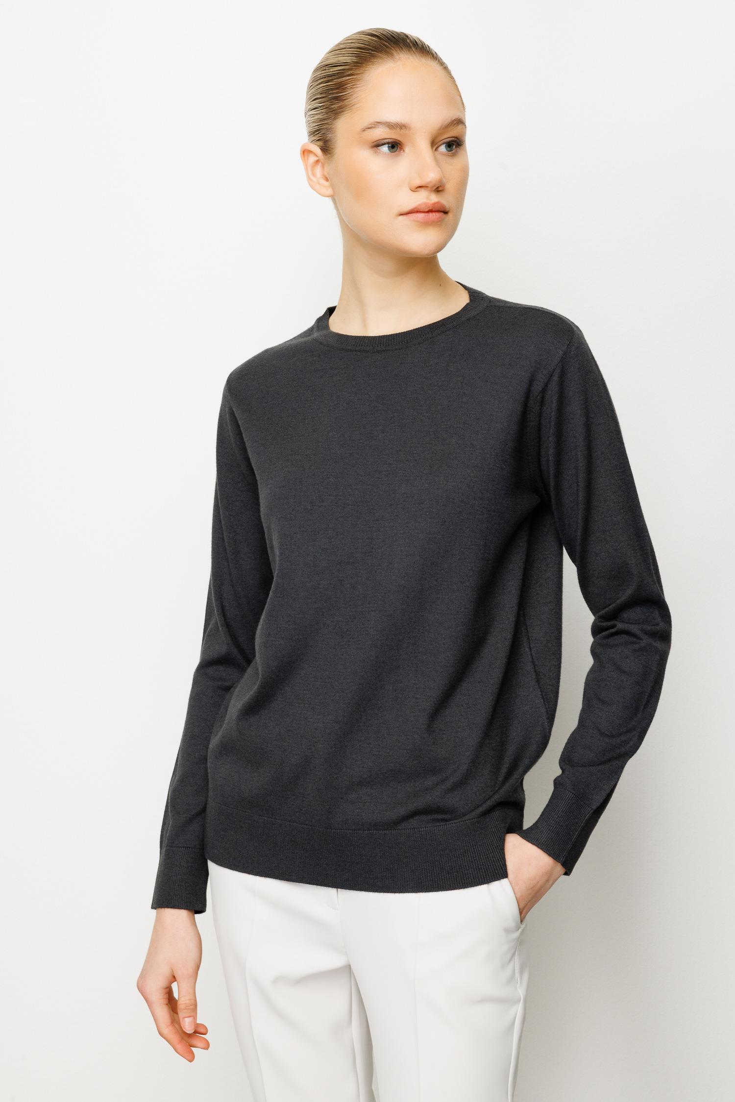 O Yaka Uzun Kol Triko