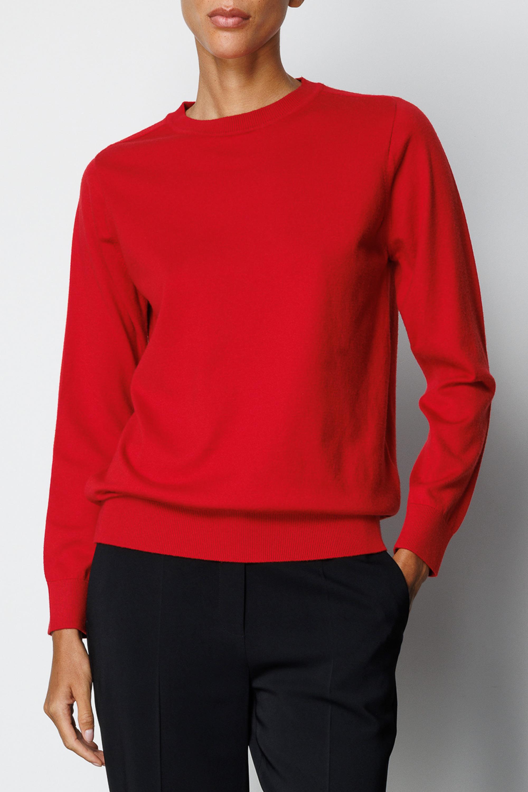 O Yaka Uzun Kol Triko