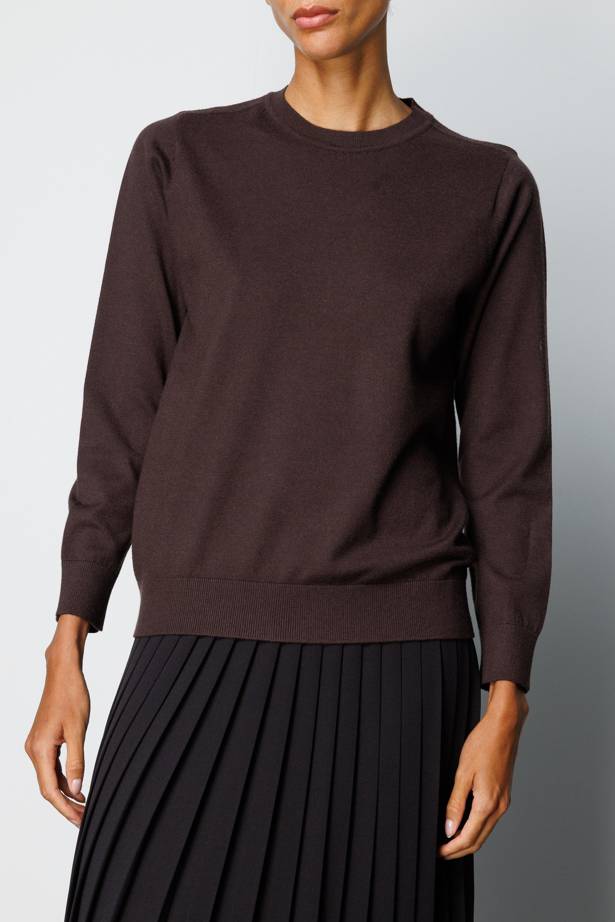 O Yaka Uzun Kol Triko