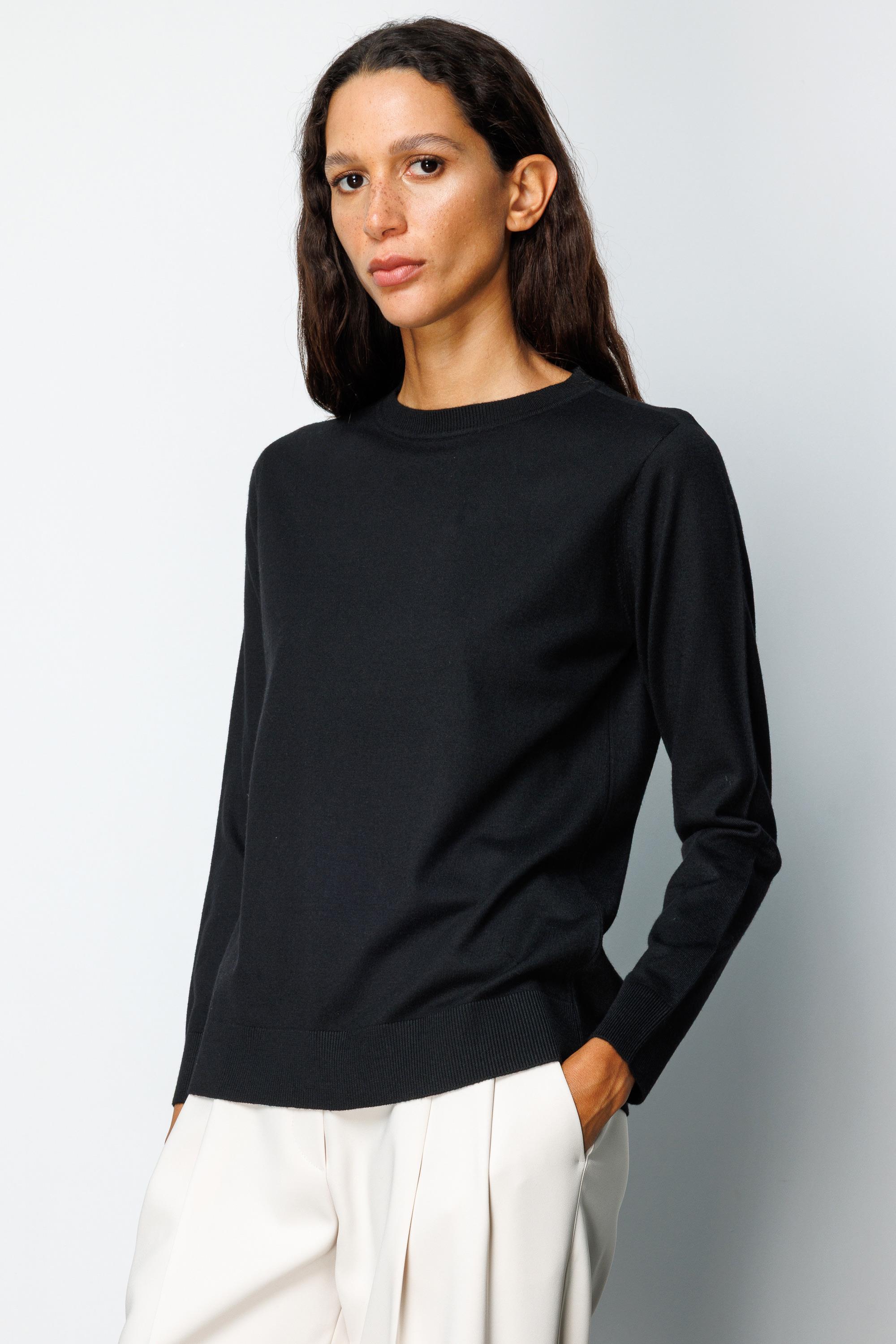 O Yaka Uzun Kol Triko