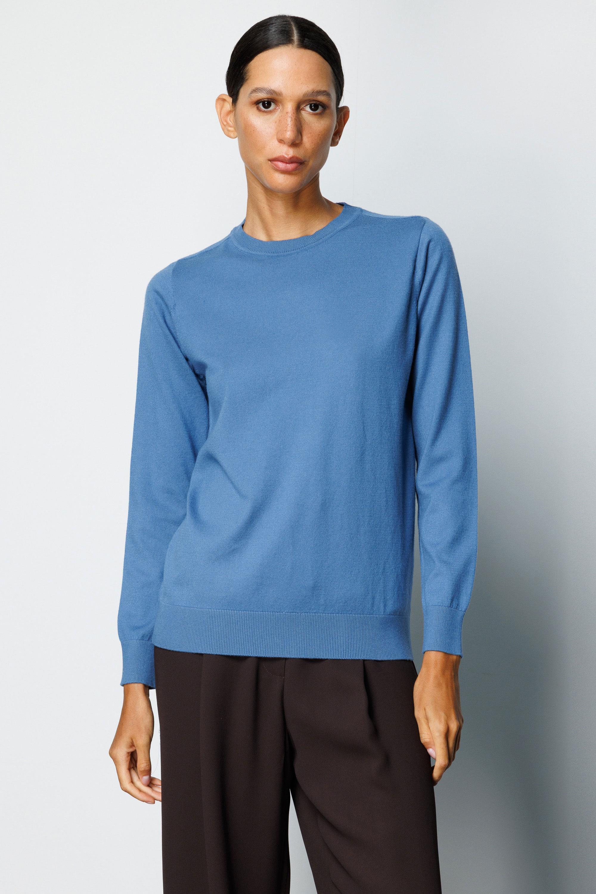 O Yaka Uzun Kol Triko